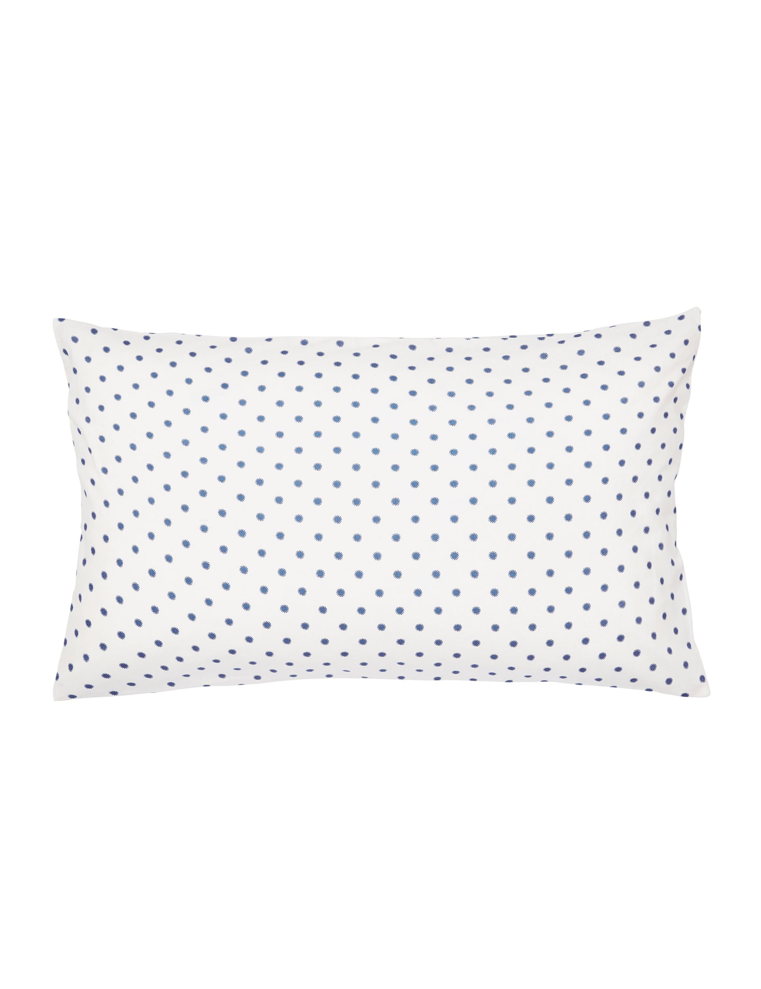 2 Pack Pure Cotton Sora Floral Pillowcases 1 of 4