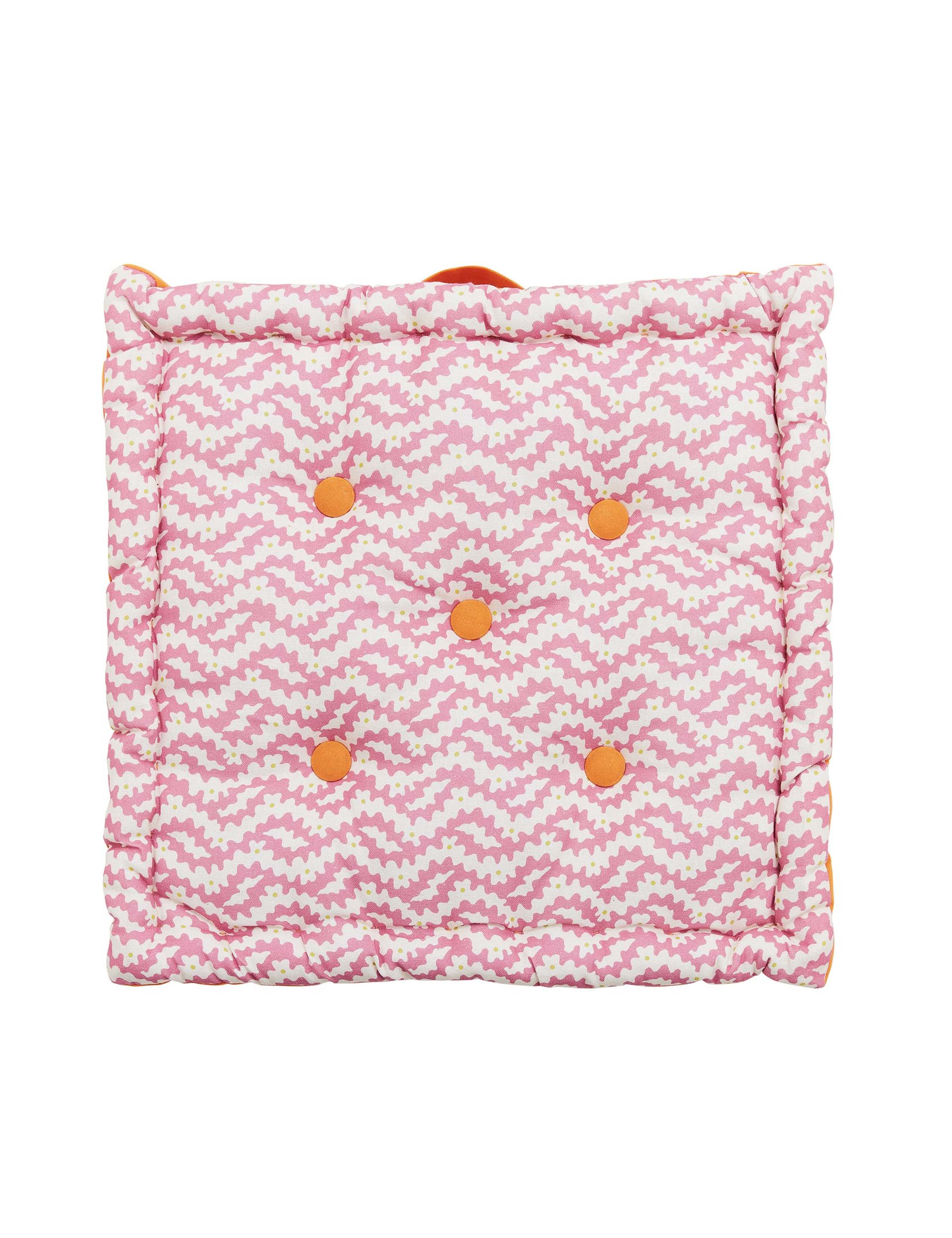 Pure Cotton Patterned Outdoor Cushion 4 of 4