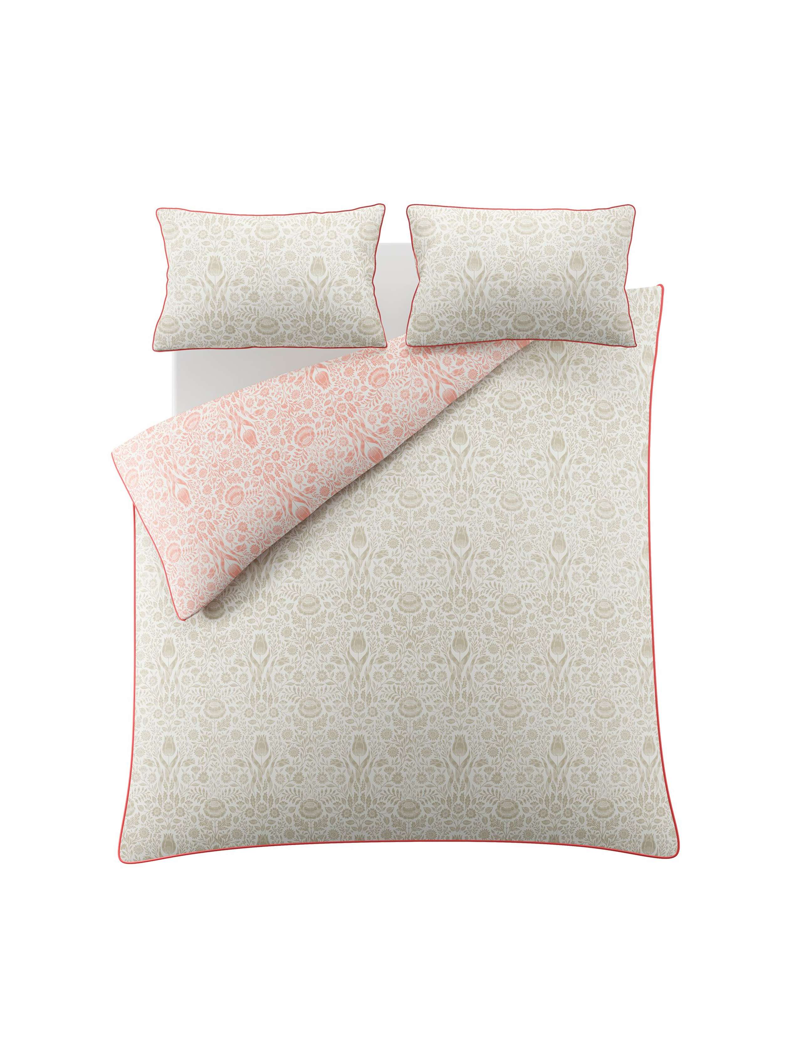Pure Cotton Ashstead Damask Bedding Set 2 of 7