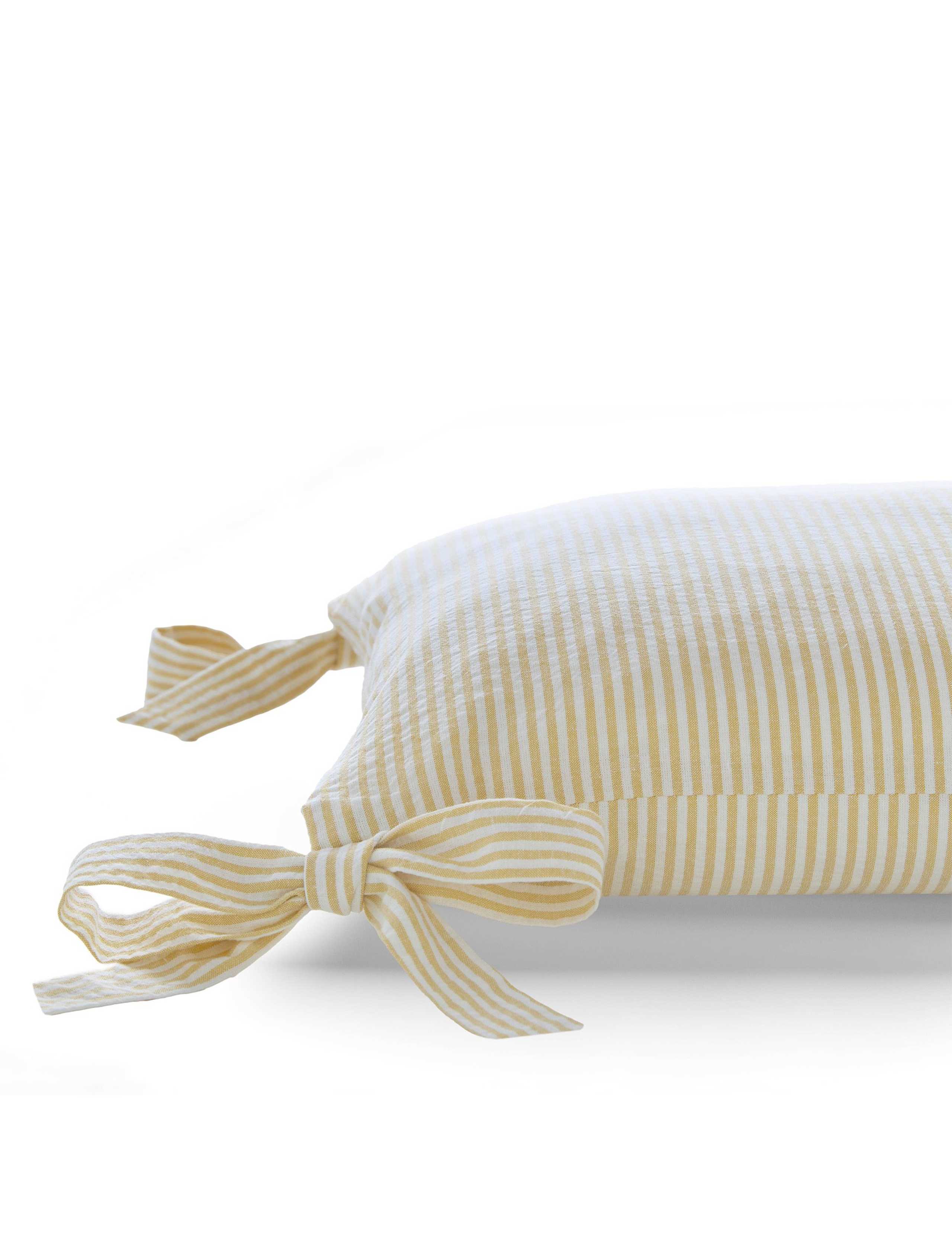 Cotton Rich Striped Bolster Cushion 4 of 5