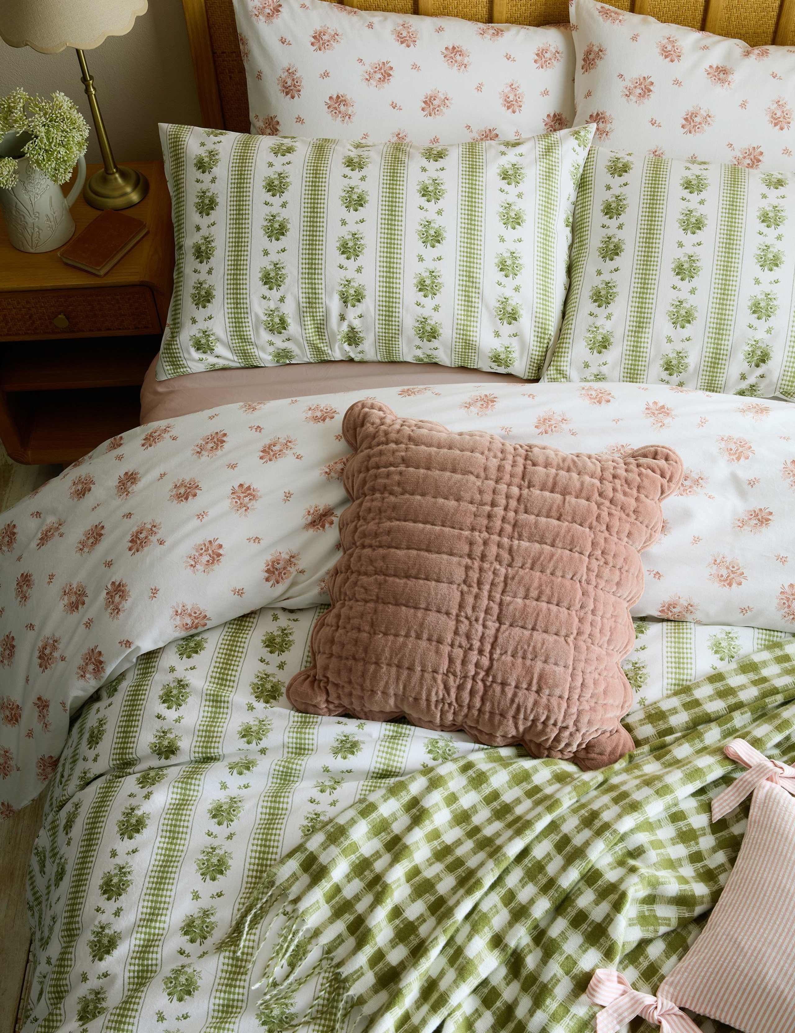 Pure Cotton Pensham Striped Bedding Set 3 of 4