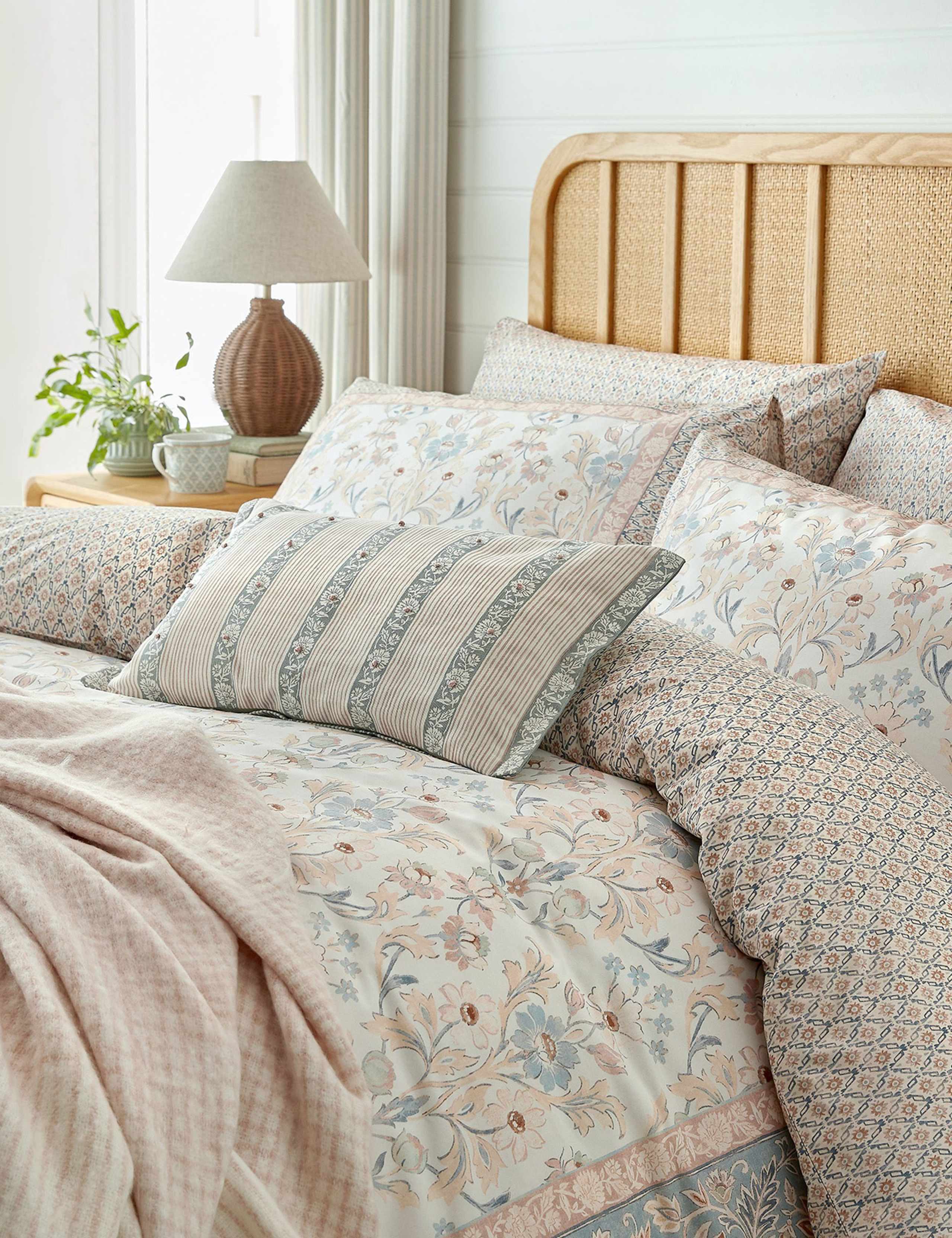 Pure Cotton Semington Bolster Cushion 3 of 3