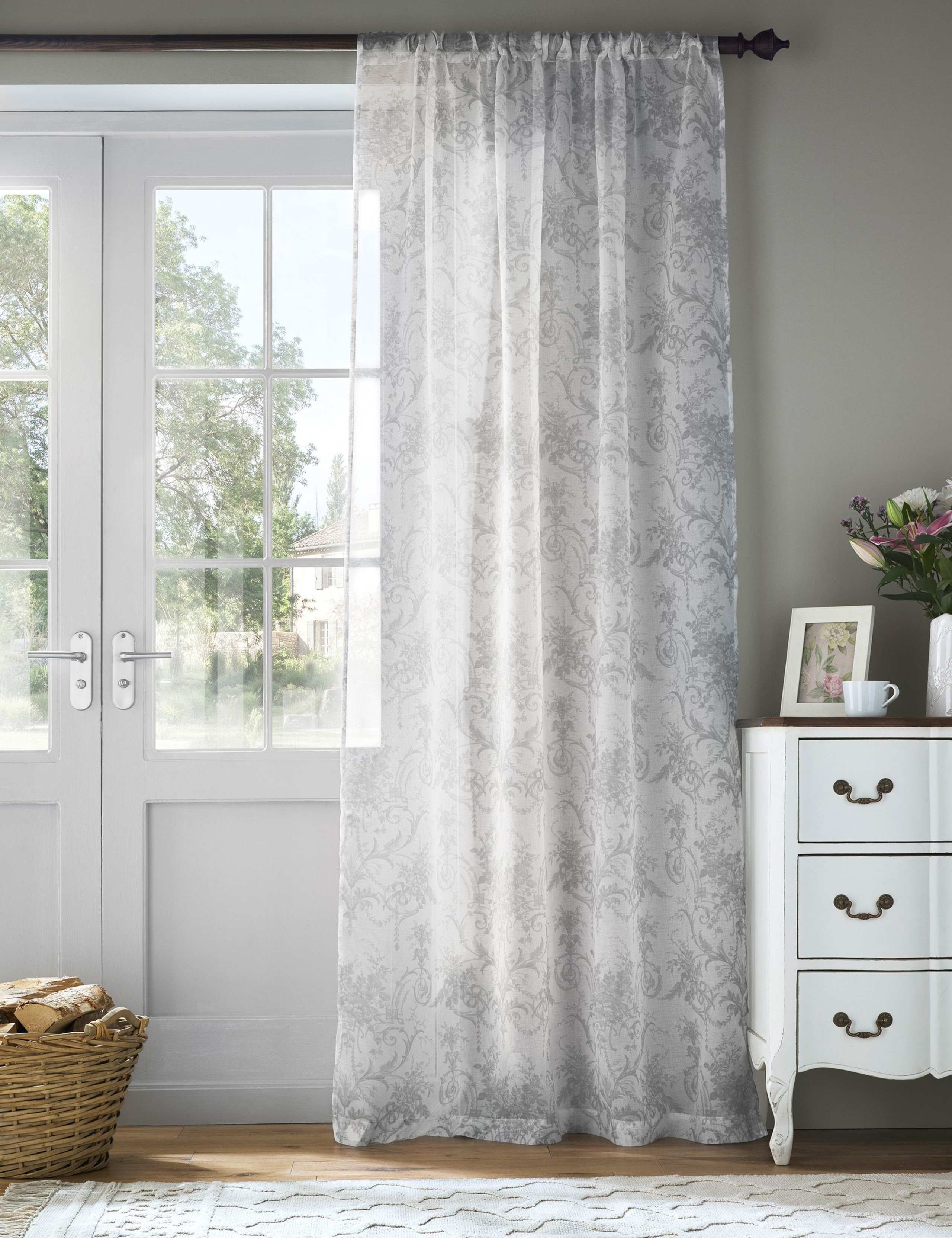 Tuileries Sheer Voile Curtains 1 of 3