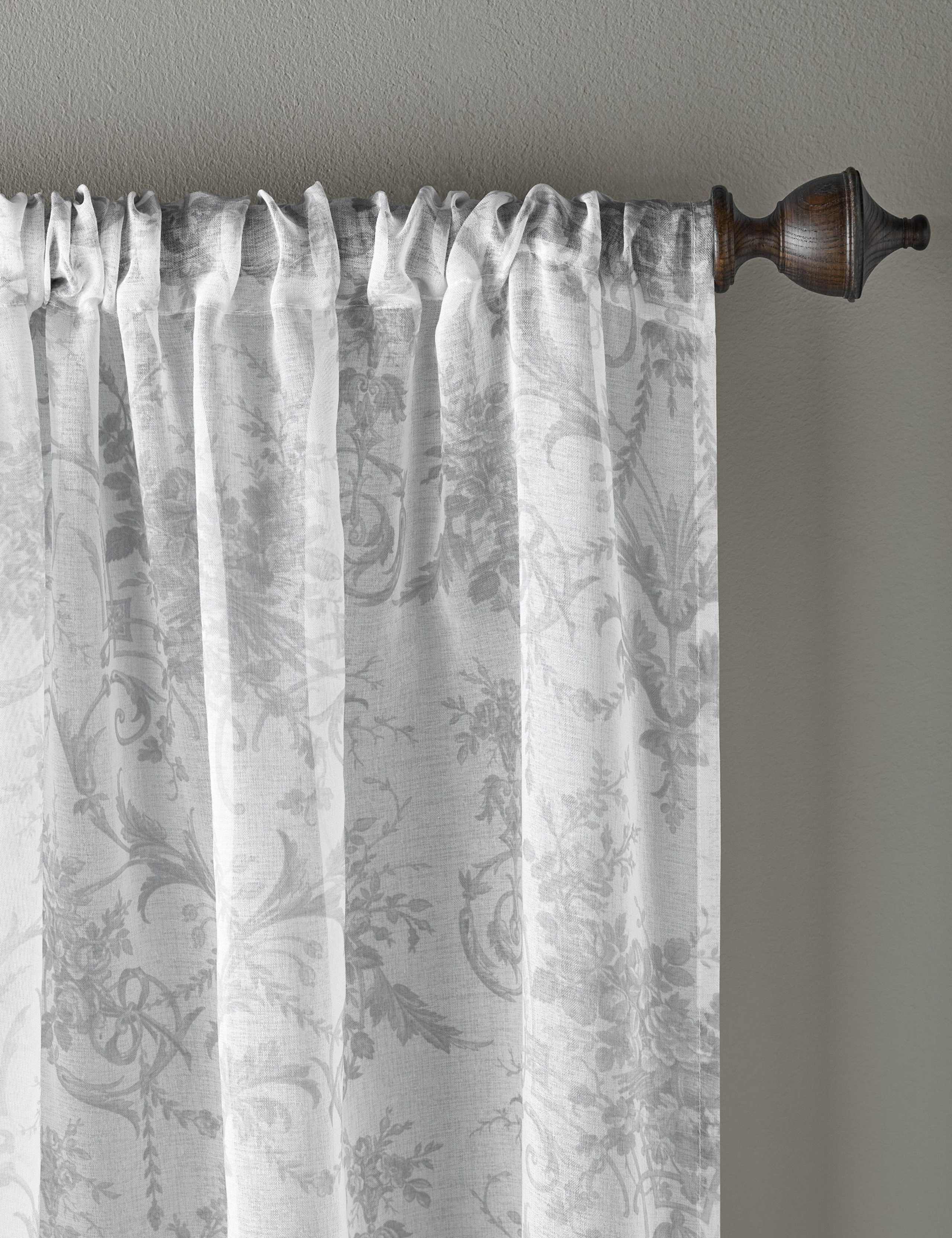 Tuileries Sheer Voile Curtains 2 of 3