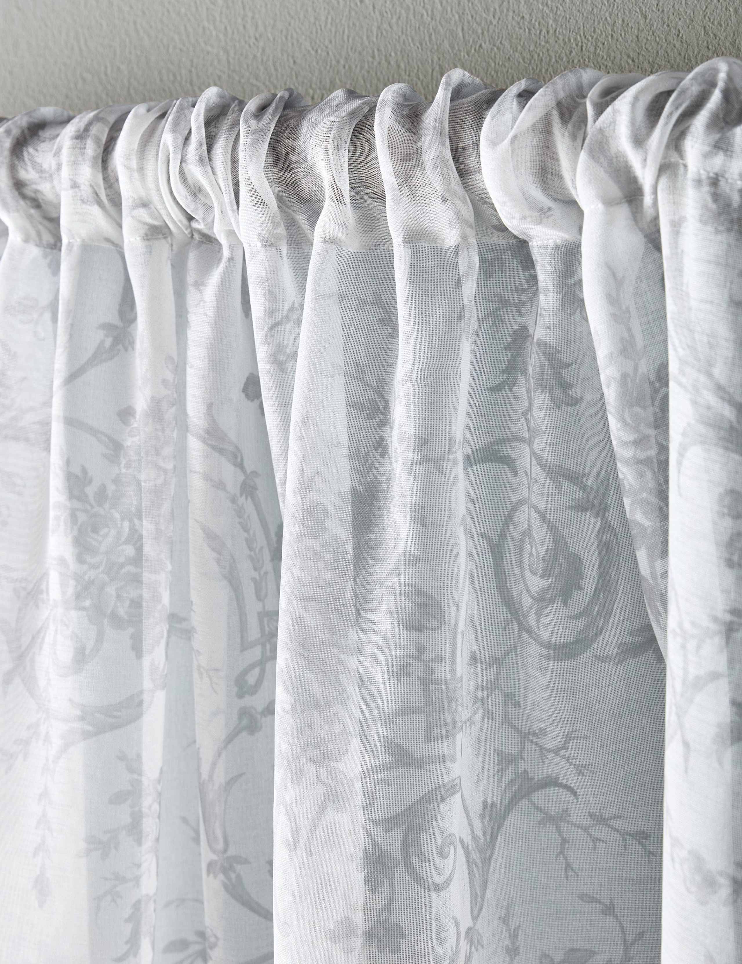 Tuileries Sheer Voile Curtains 3 of 3