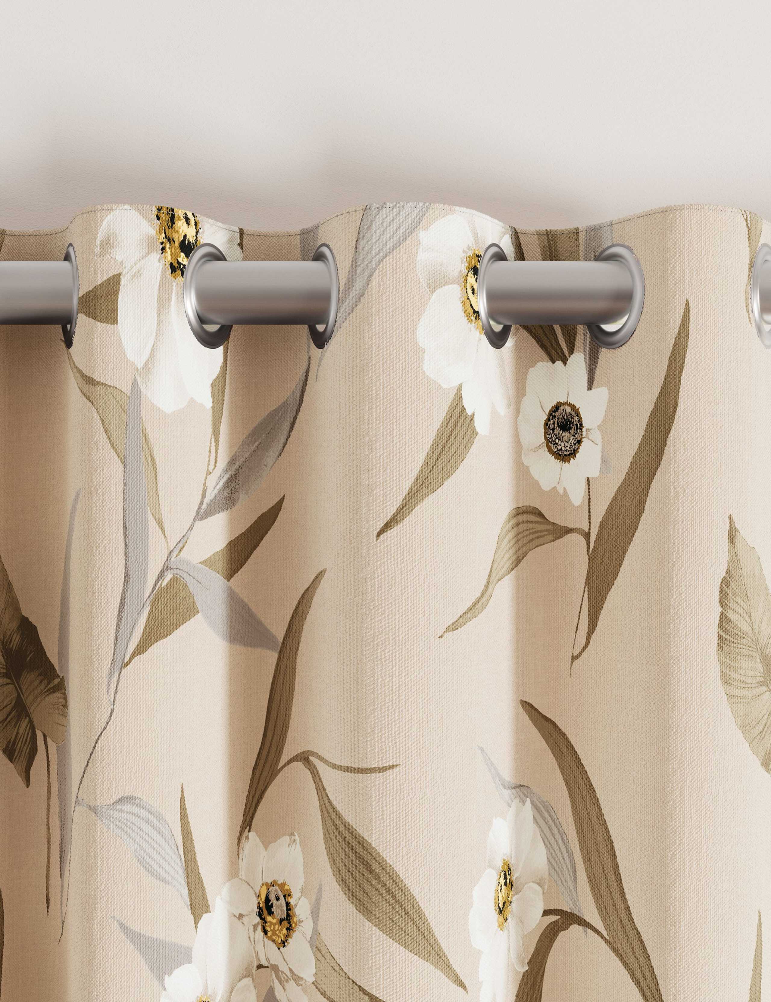 Cabana Lined Eyelet Curtains 3 of 4