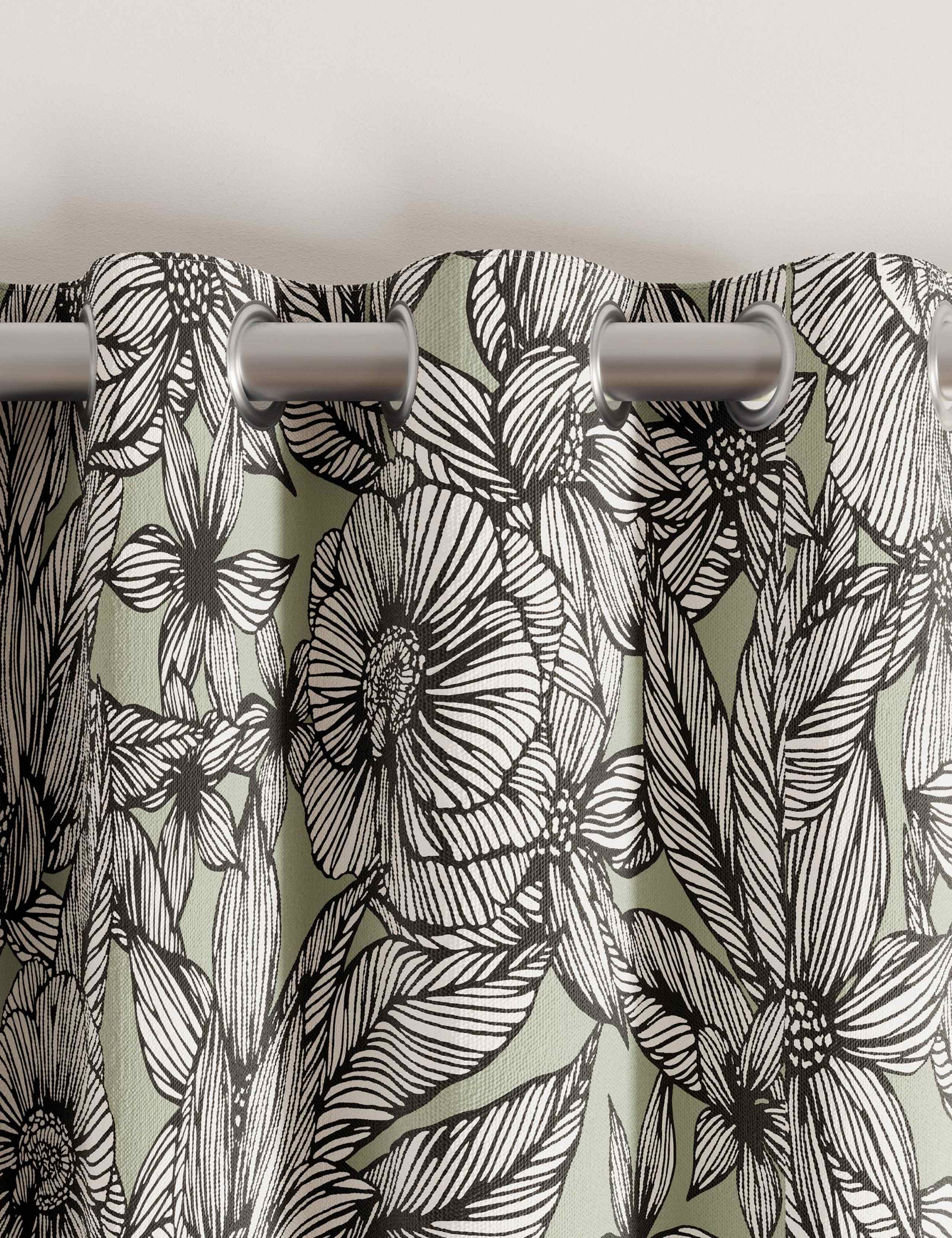 Vietnm Lined Curtains 3 of 4