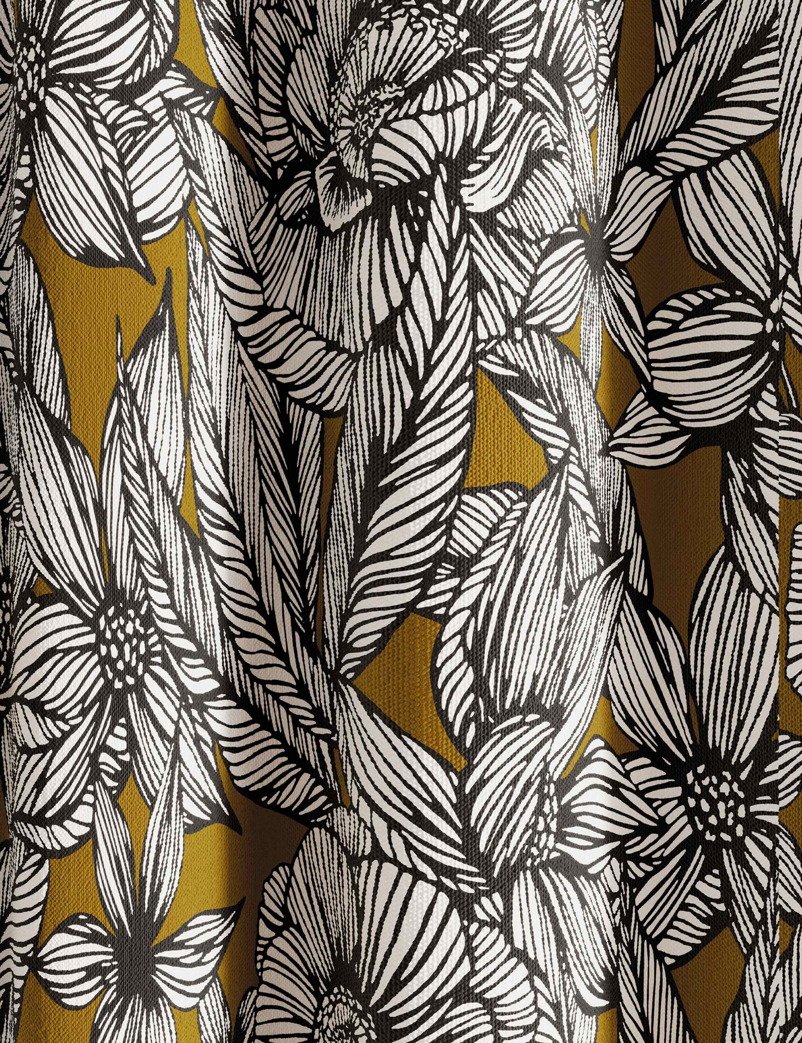 Vietnm Lined Curtains 5 of 5