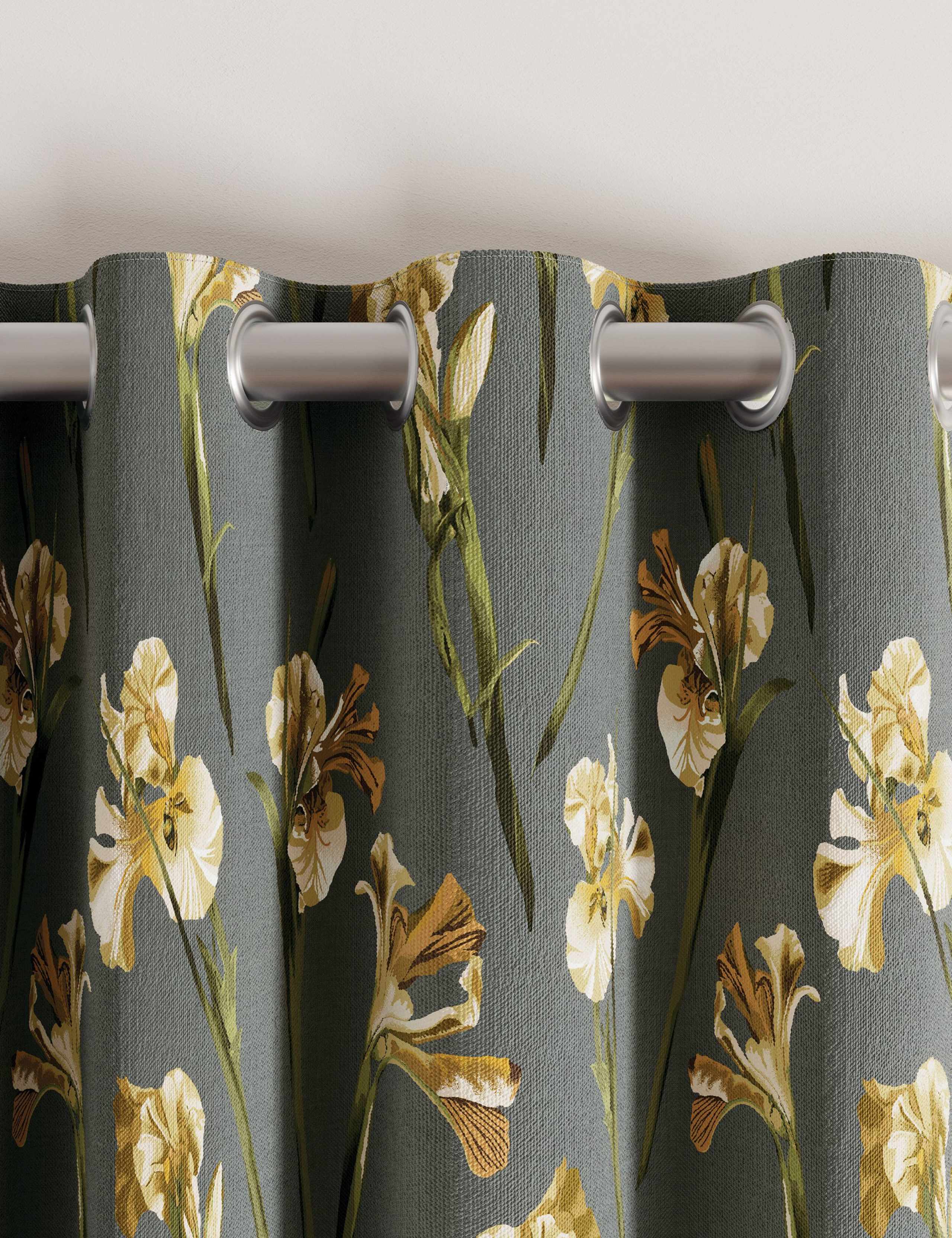 Wild Iris Lined Curtains 3 of 4