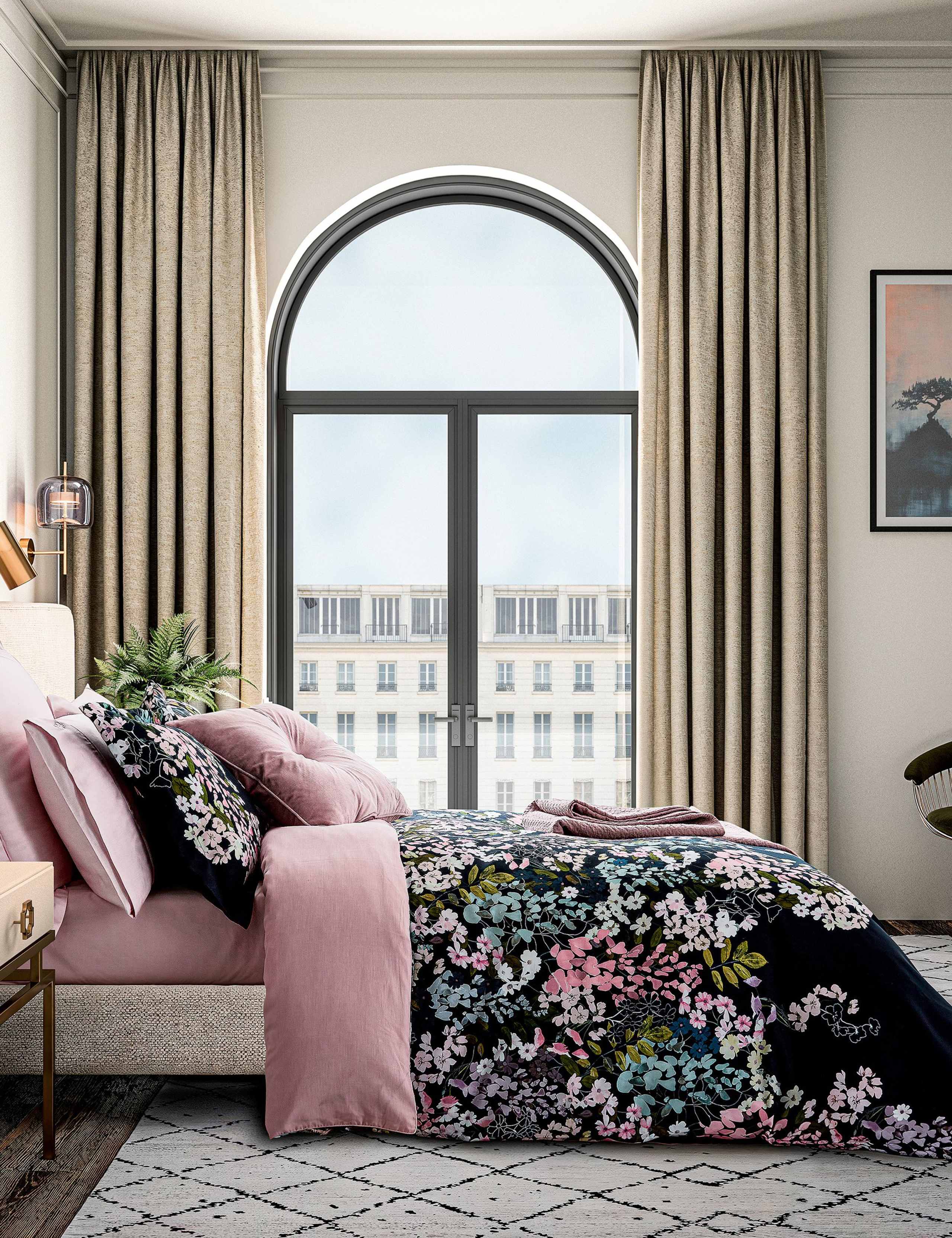 Pure Cotton Wisteria Bedding Set 2 of 4