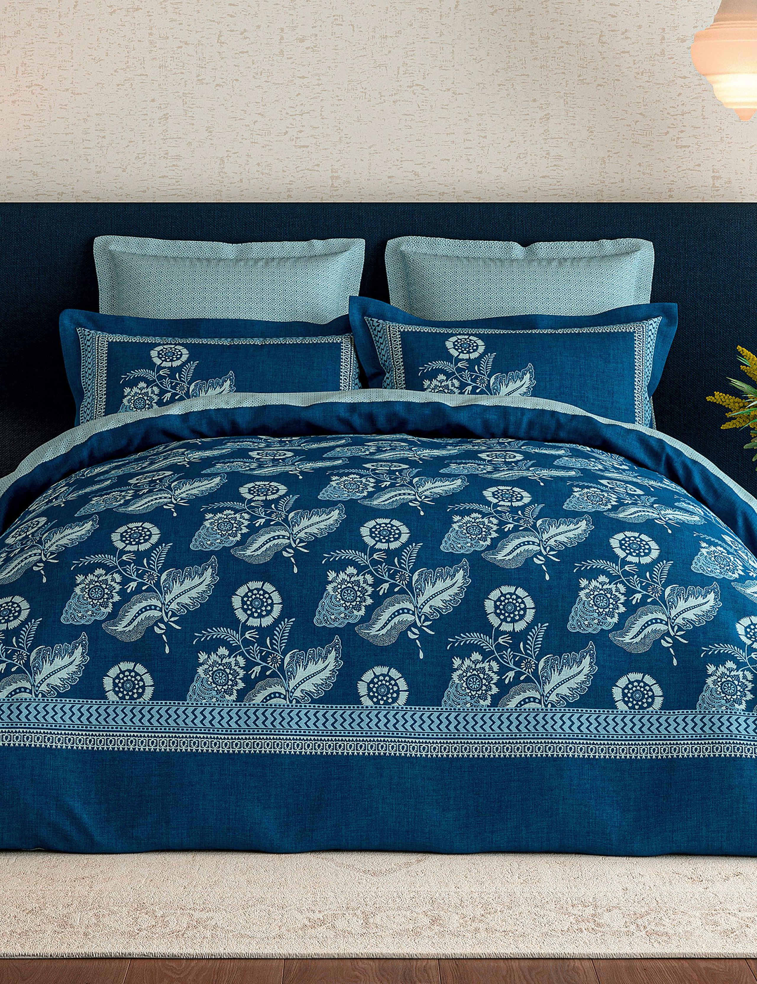 Pure Cotton Eastern Bloom Bedding Set 2 of 5