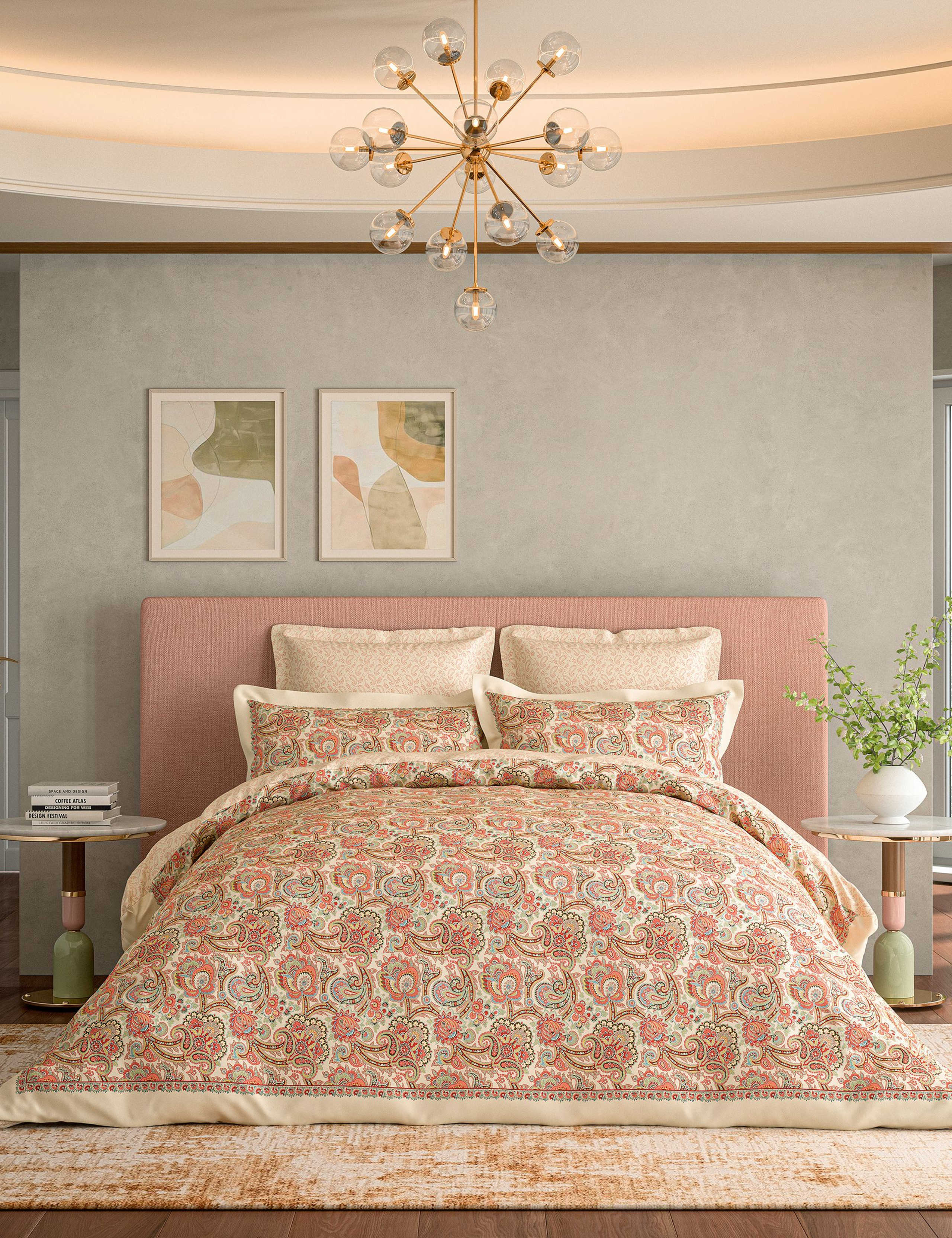 Pure Cotton Elysian Bedding Set 1 of 4