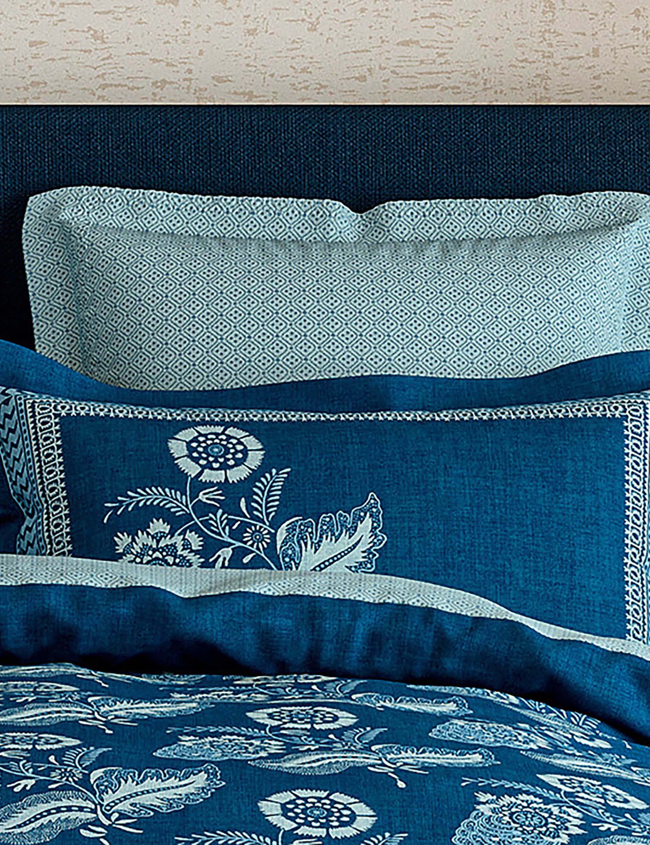 2 Pack Pure Cotton Eastern Bloom Pillowcases 2 of 4