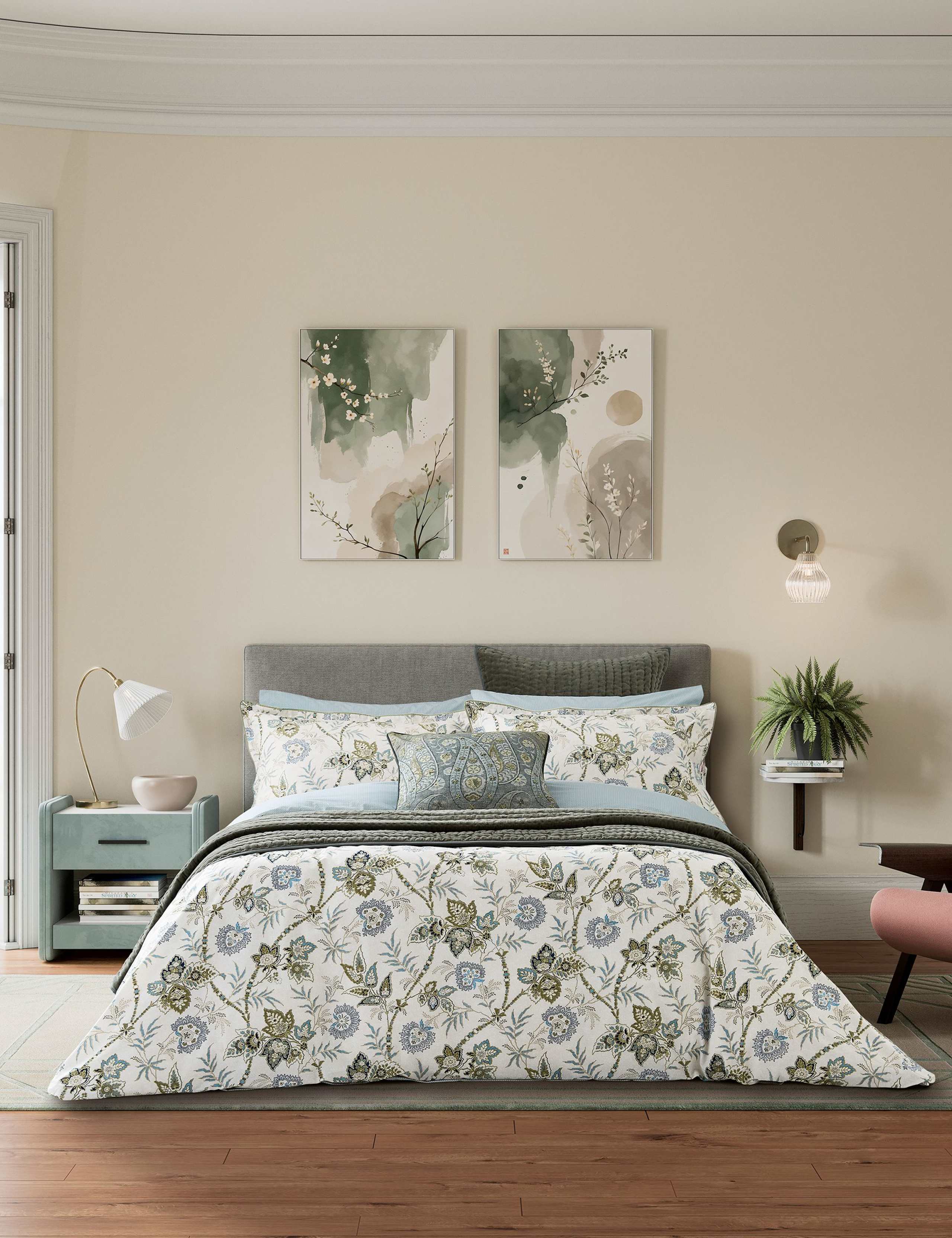 2 Pack Pure Cotton 200 Thread Count Pillowcases 3 of 3