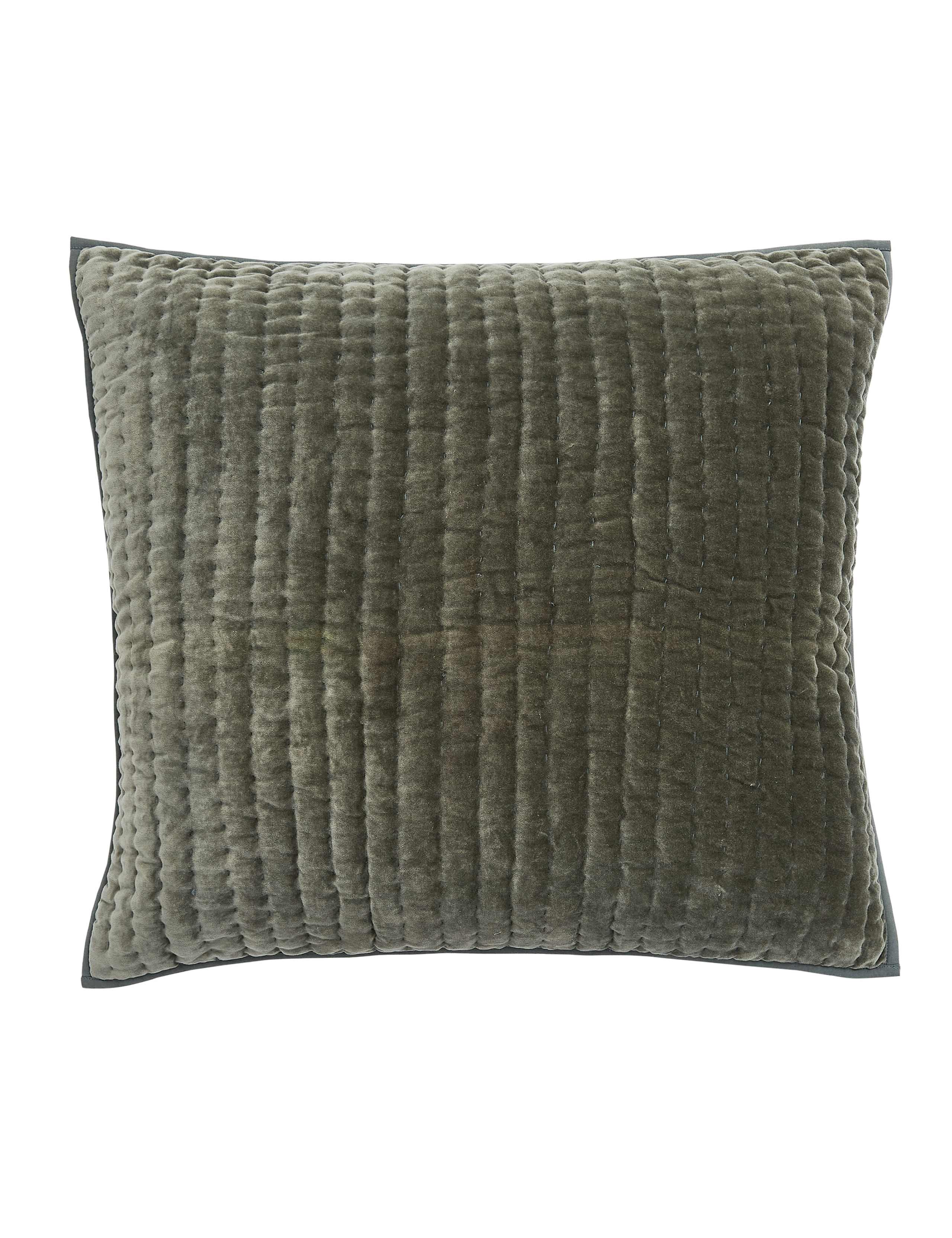 Velvet 1000 Thread Count Square Pillowcase 1 of 3