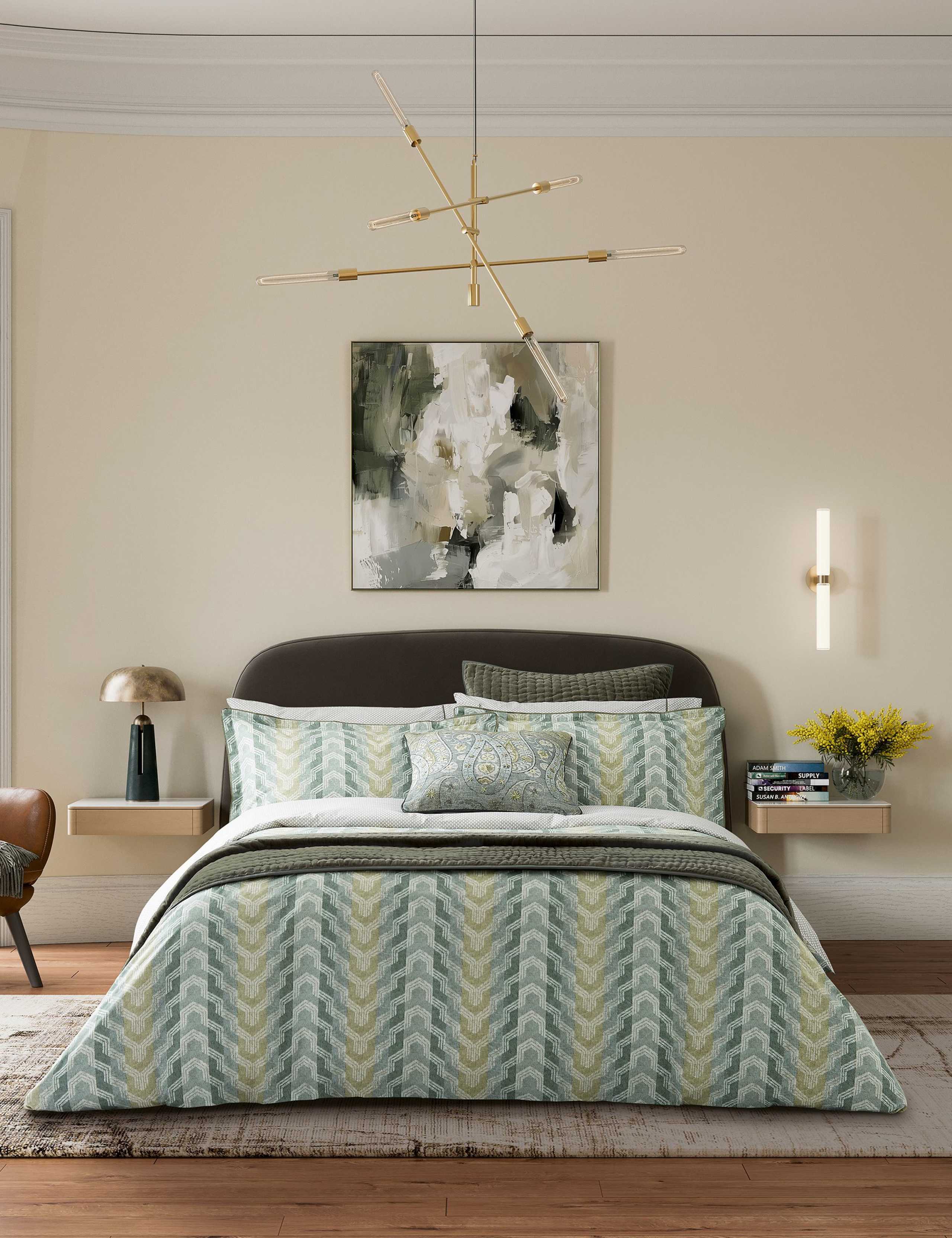 2 Pack Pure Cotton Reya Pillowcases 3 of 3