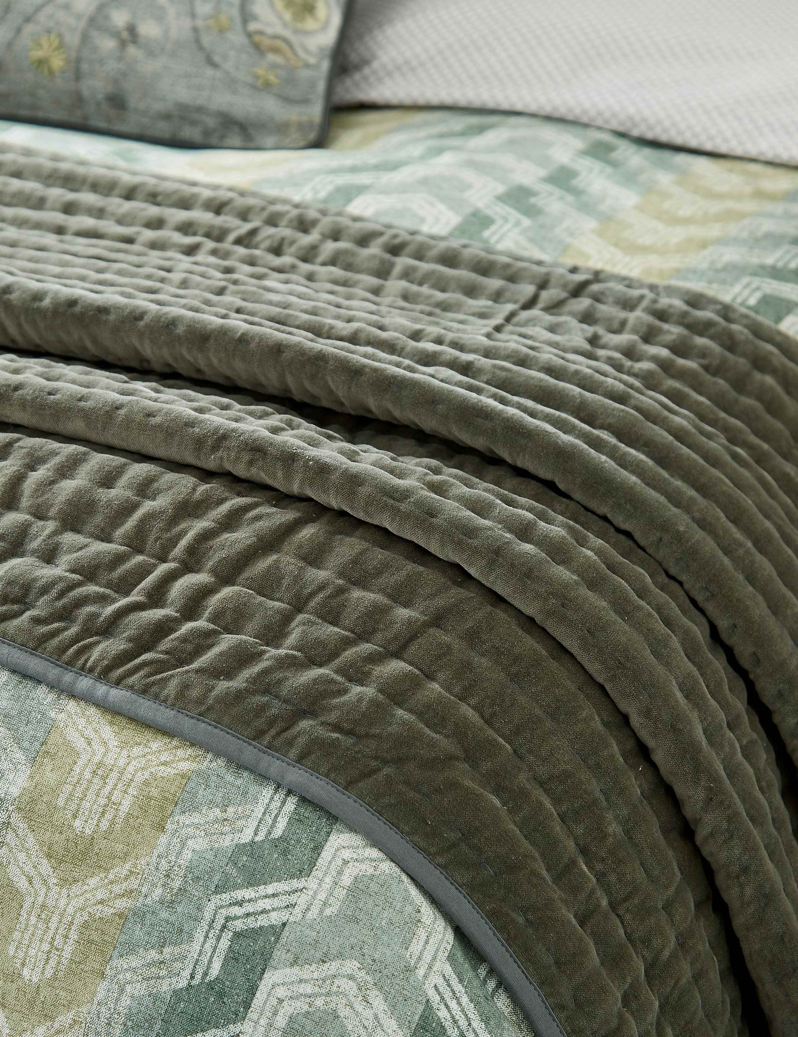 Velvet Reya Emira Quilted Throw 4 of 4