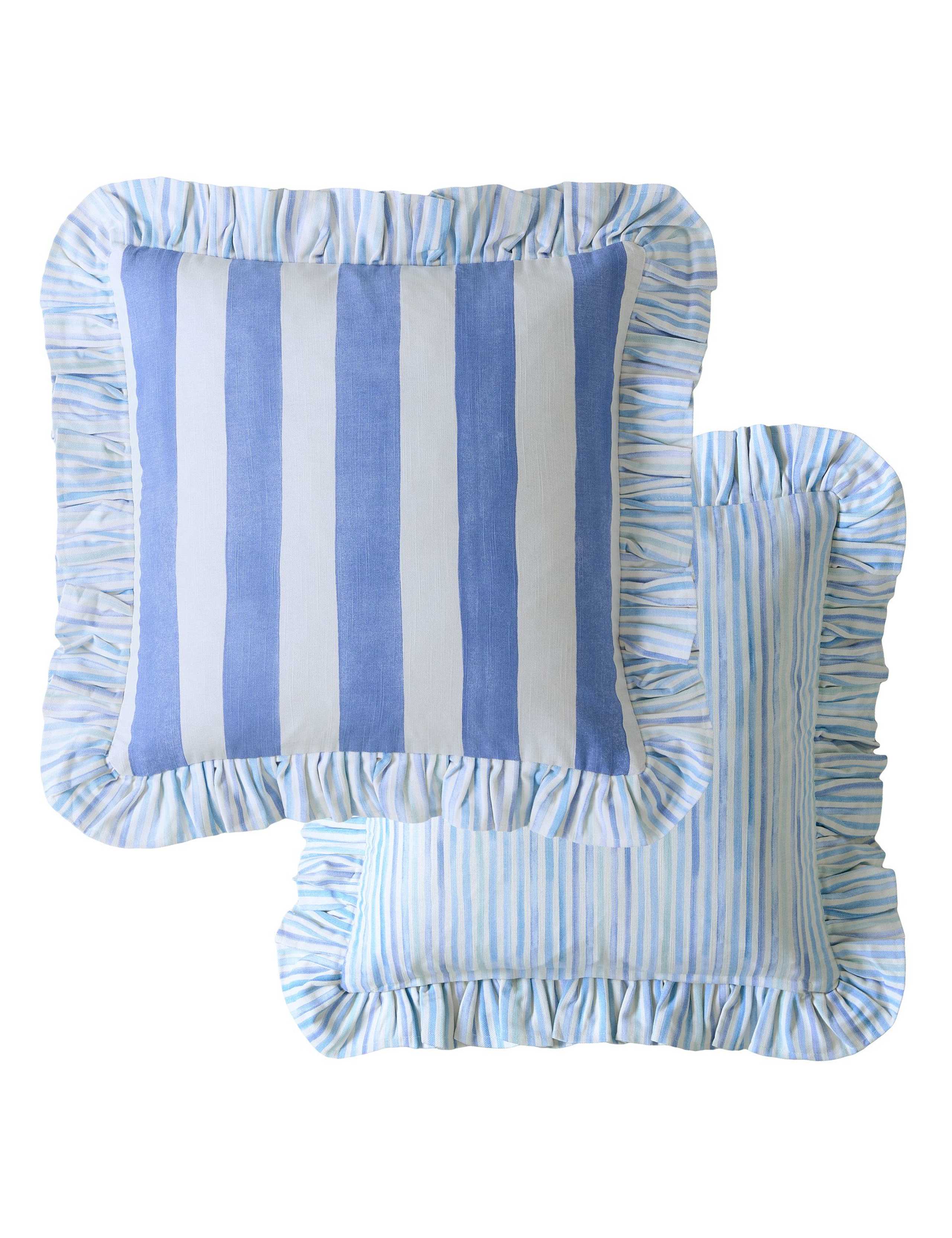 Pure Cotton Striped Cushion 4 of 4