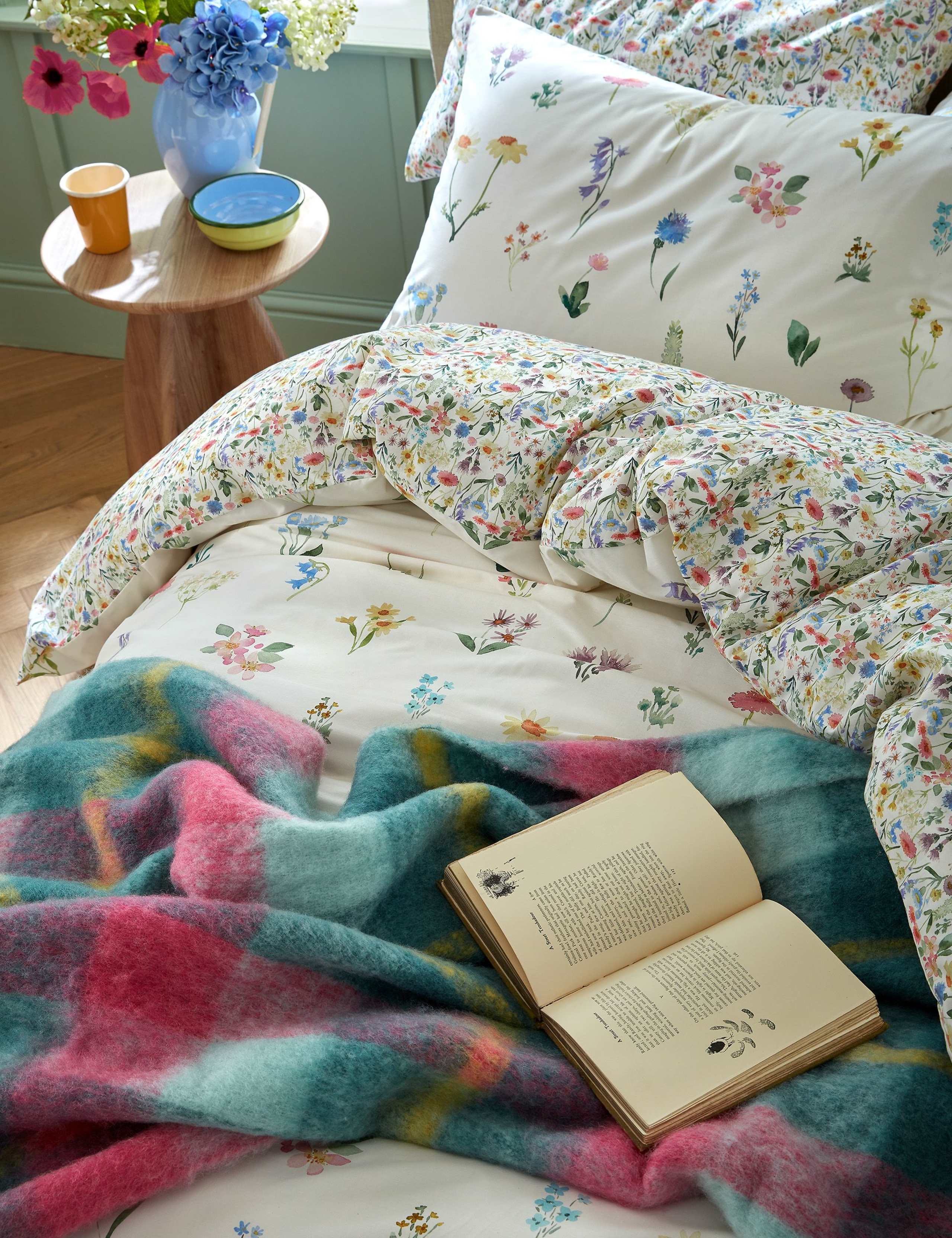 Pure Cotton Woodbridge Bedding Set 4 of 6