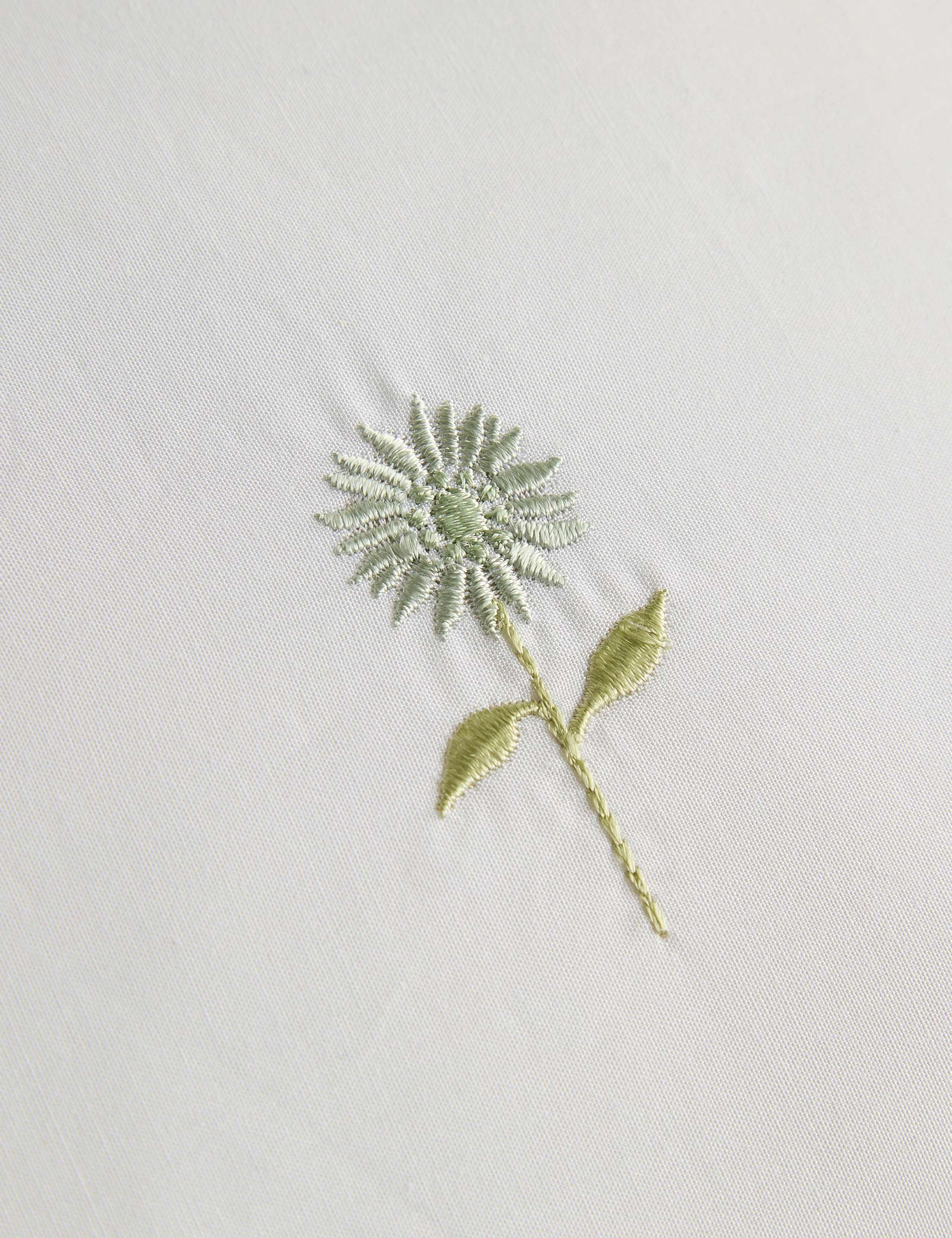 Pure Cotton Embroidered Sunflower Bedding Set 6 of 7