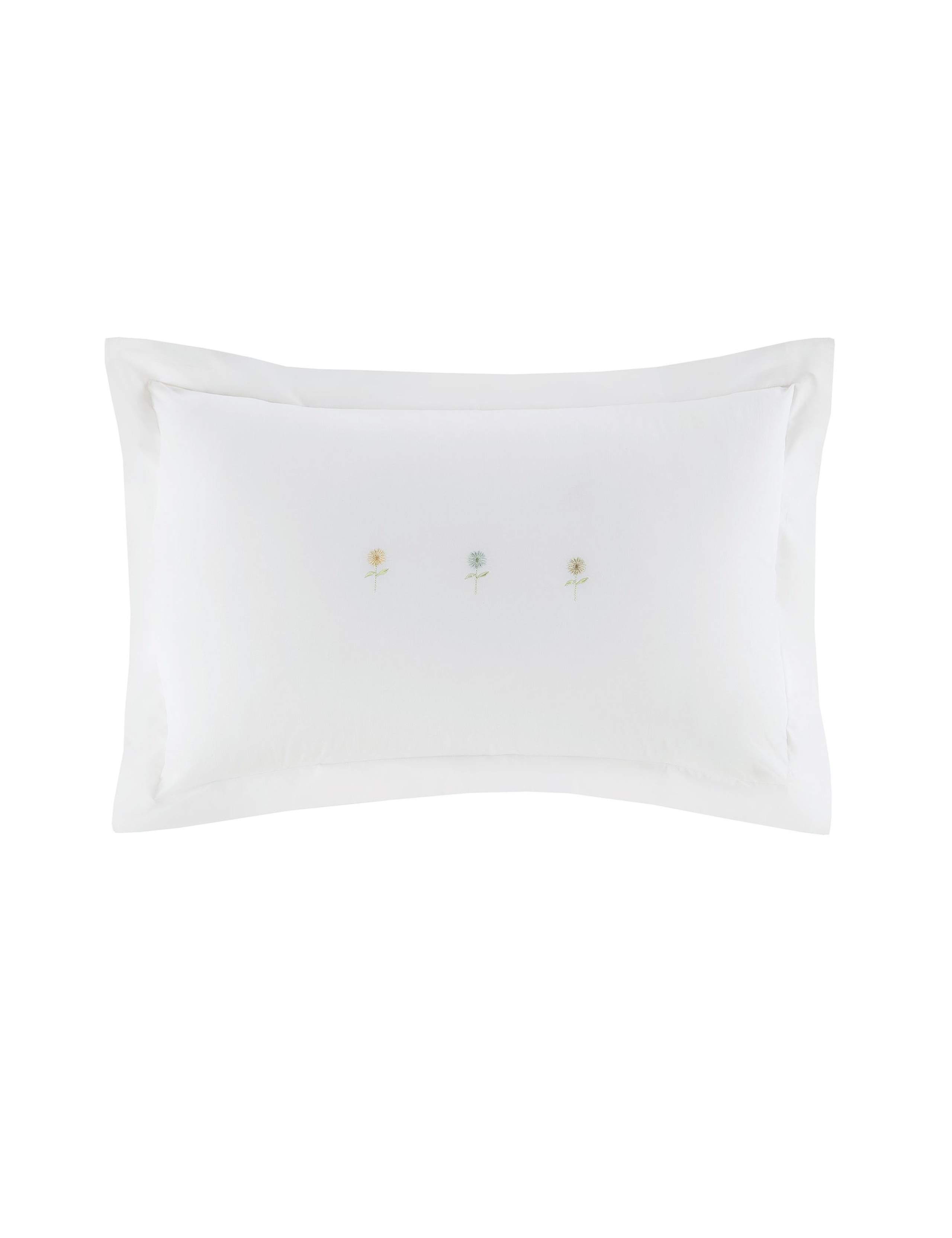 Pure Cotton Embroidered Sunflower Bedding Set 7 of 7