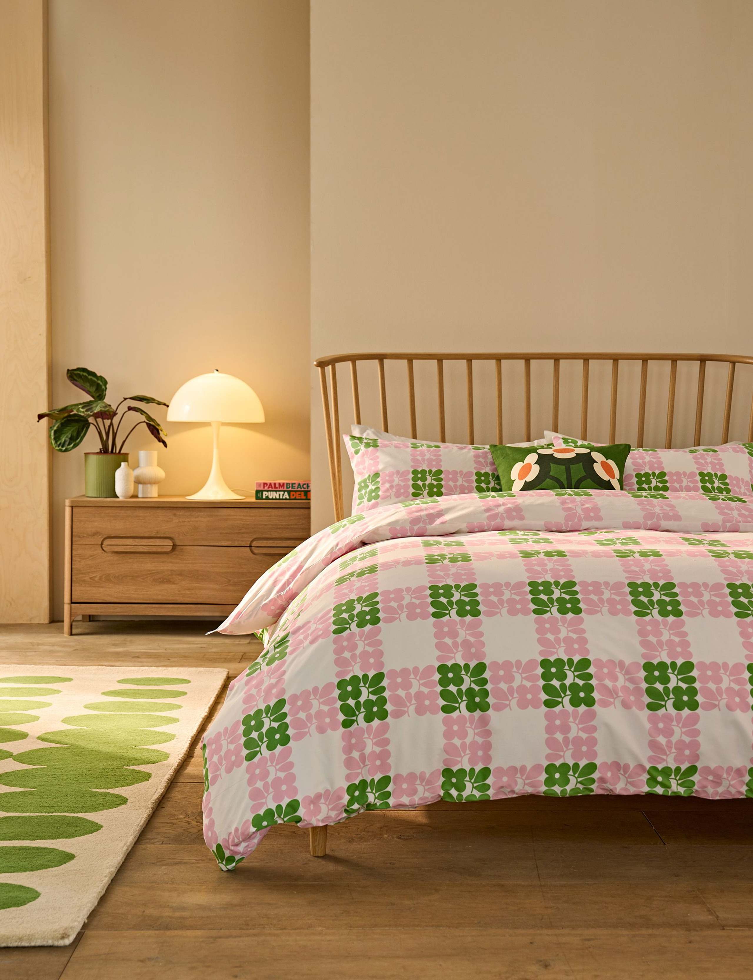Pure Cotton Geometric Bedding Set 3 of 5