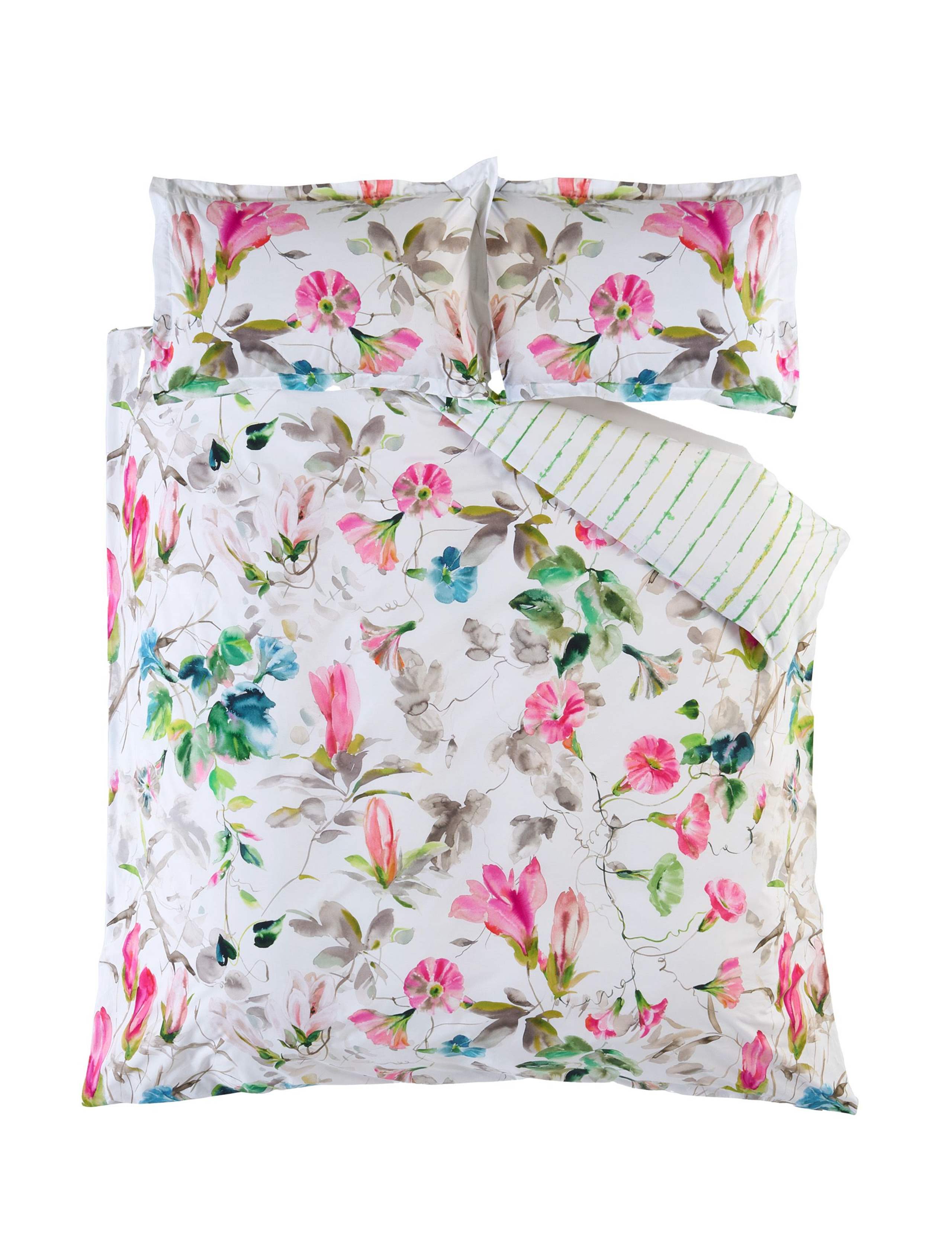 Pure Cotton Japanese Magnolia Bedding Set 2 of 6