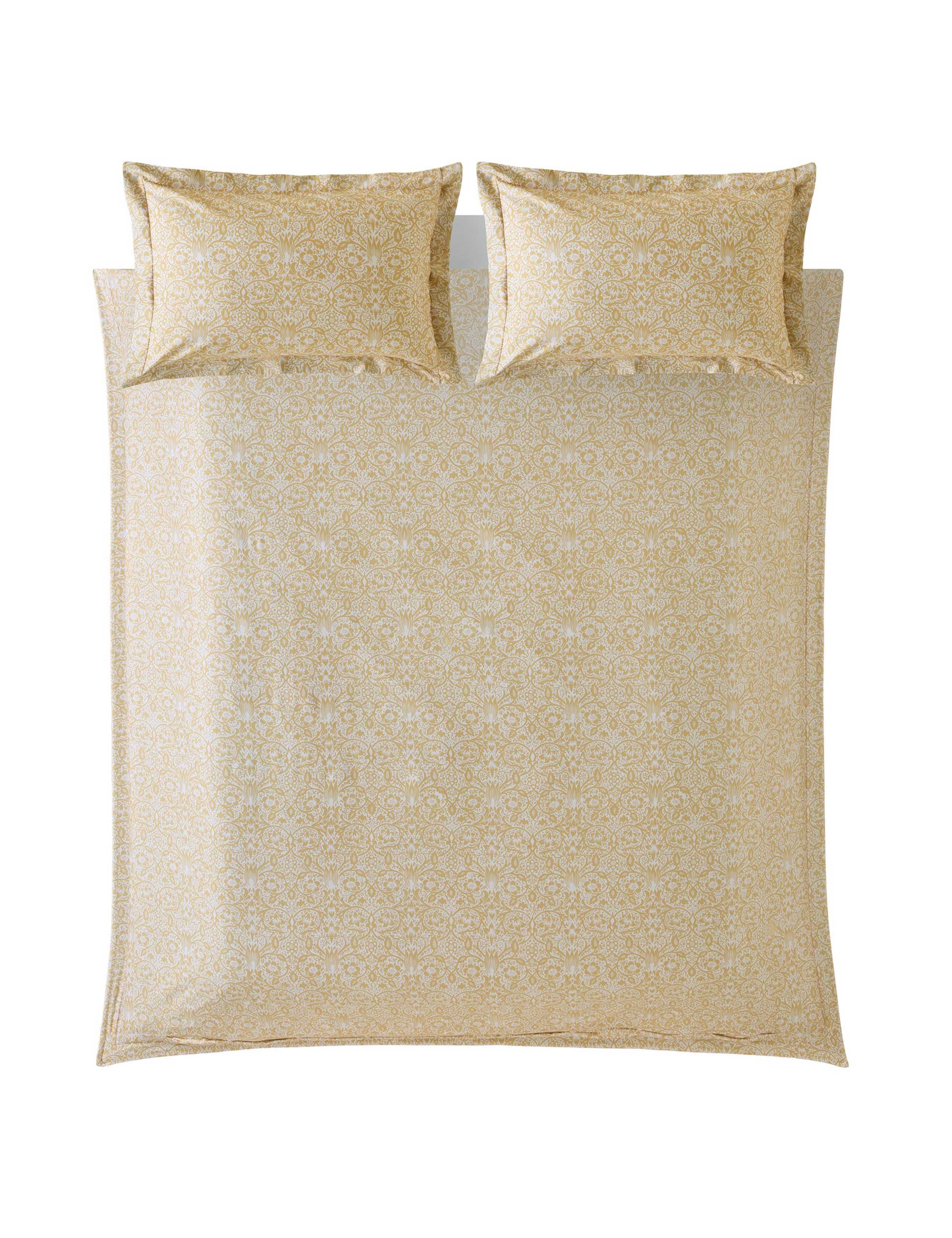 Pure Cotton Sateen Spring Thicket Bedding Set 7 of 9