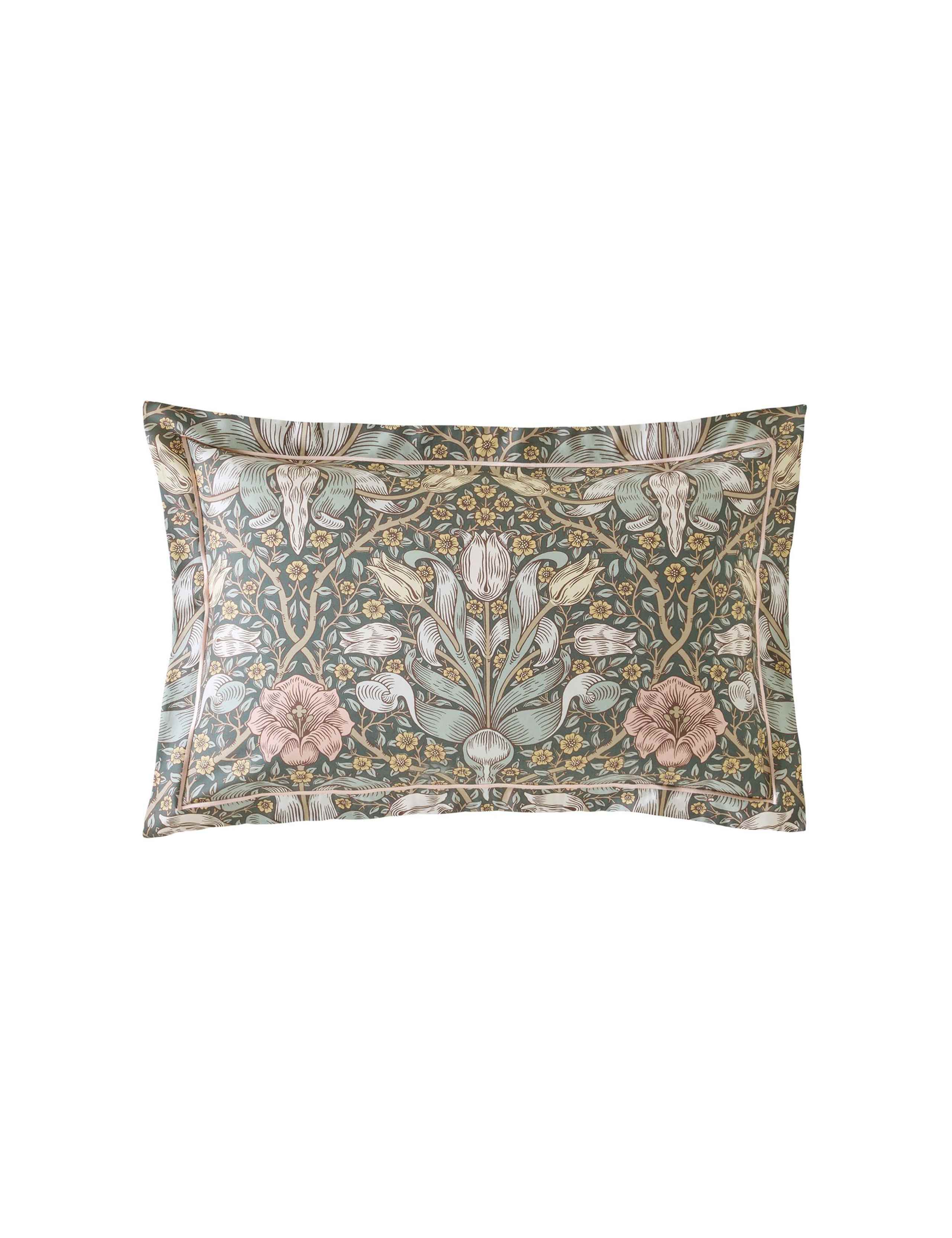 Pure Cotton Sateen Spring Thicket Bedding Set 9 of 9