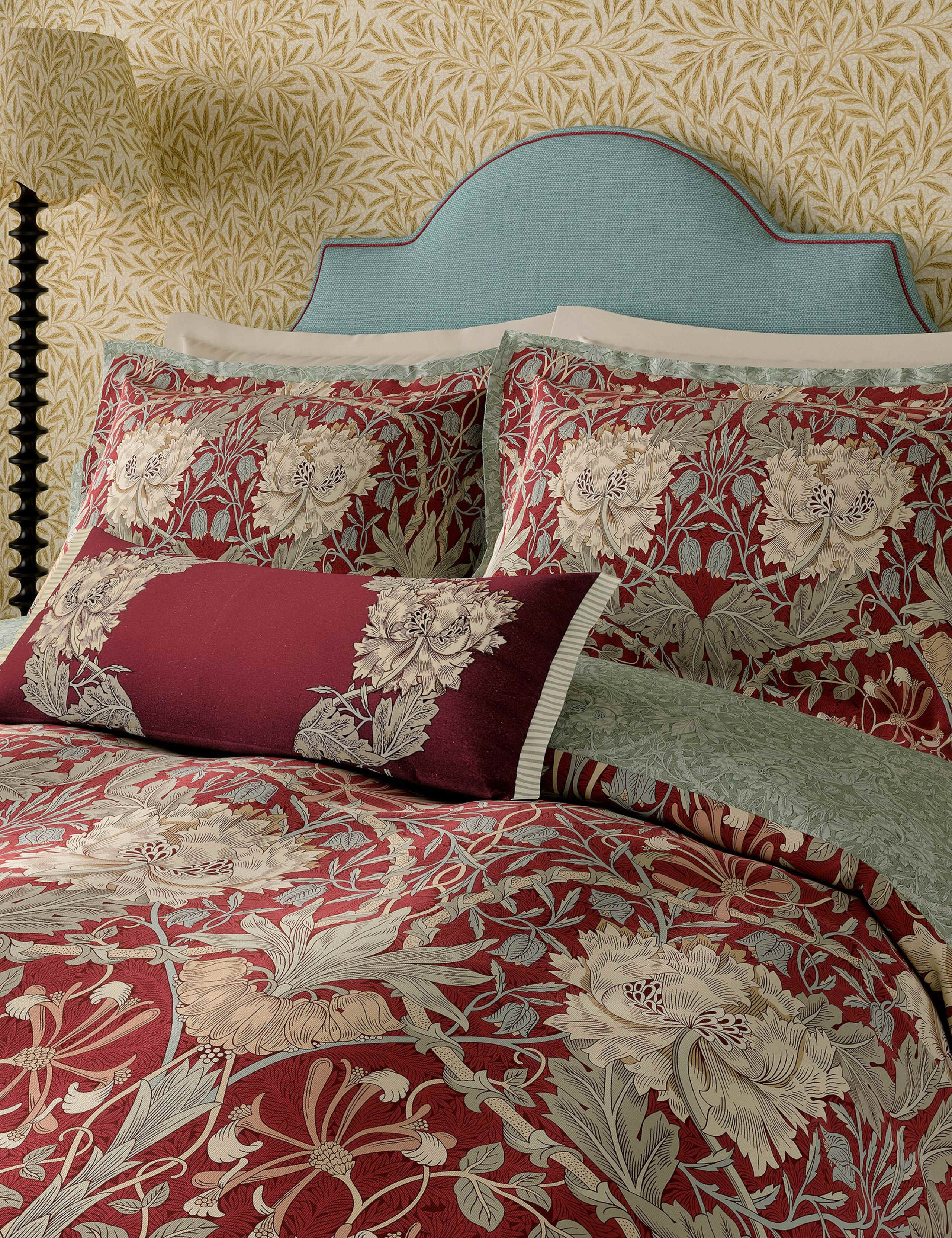 Pure Cotton Honeysuckle & Tulip Bedding Set 3 of 4