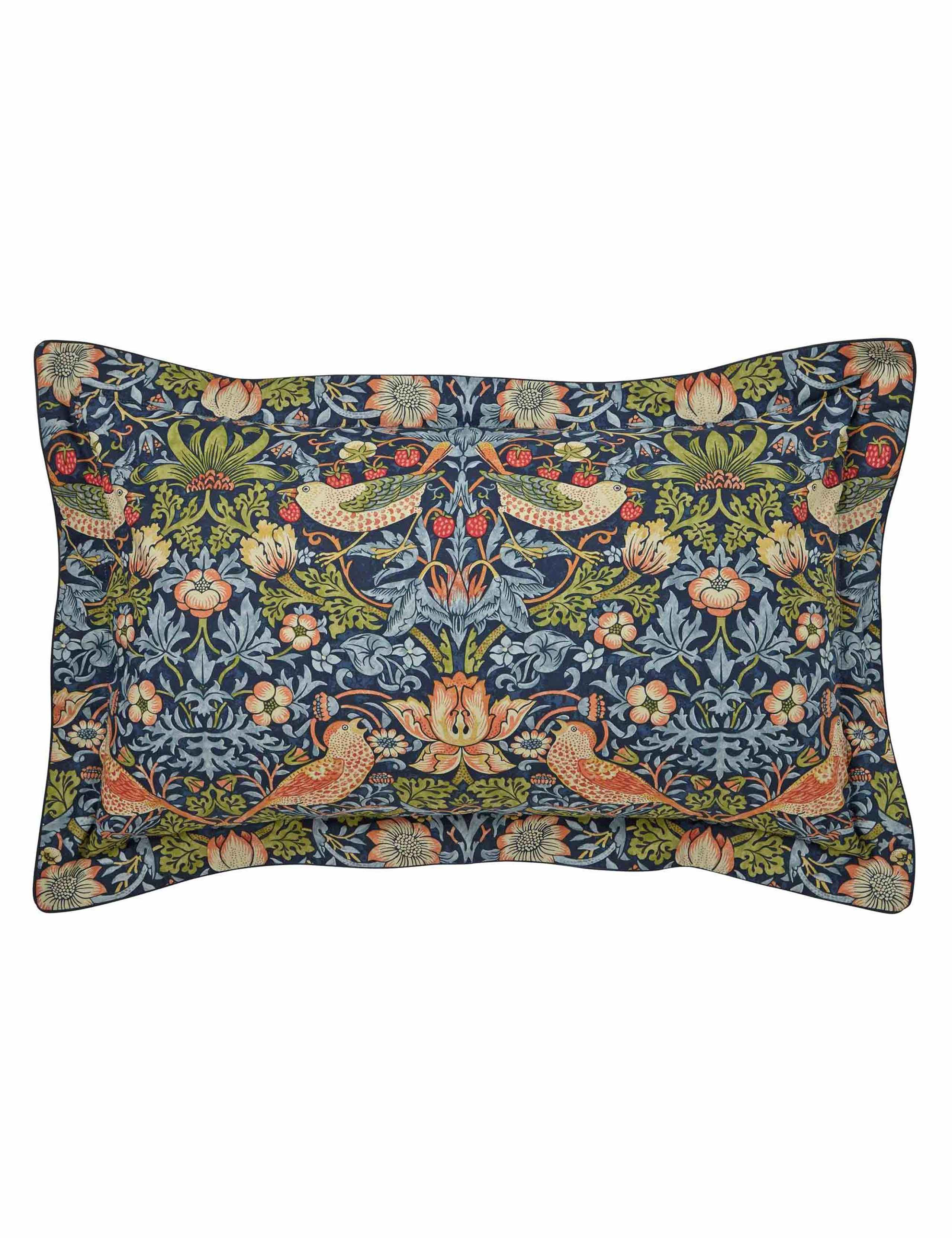 Pure Cotton Strawberry Thief Bedding Set 3 of 3