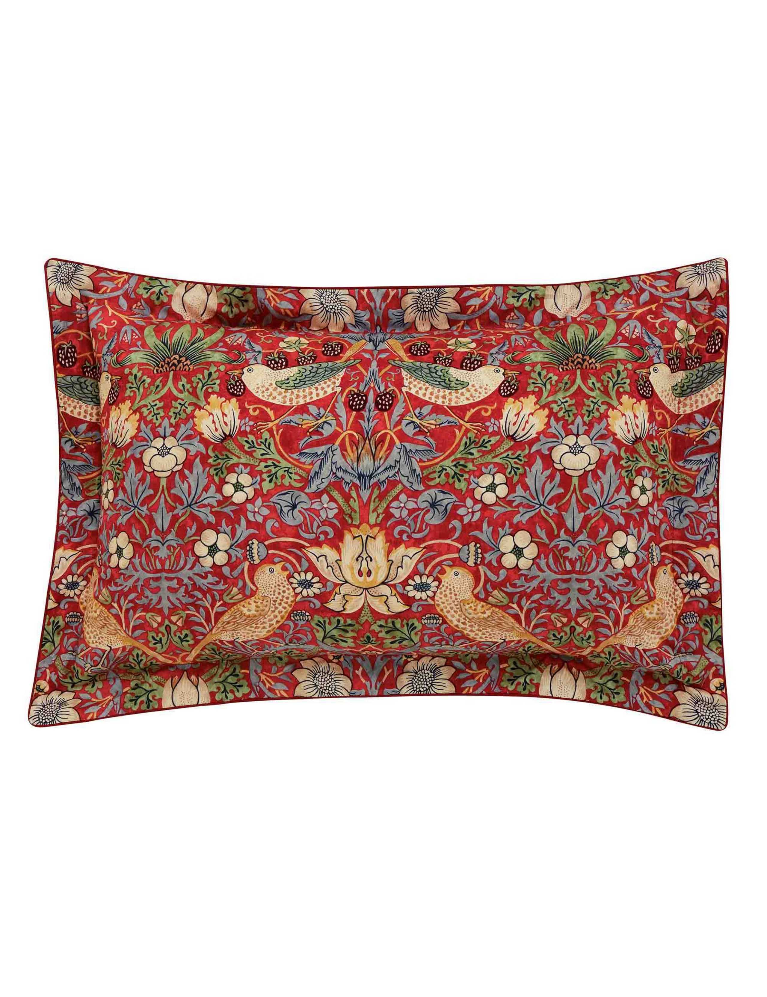 Pure Cotton Strawberry Thief Bedding Set 3 of 3