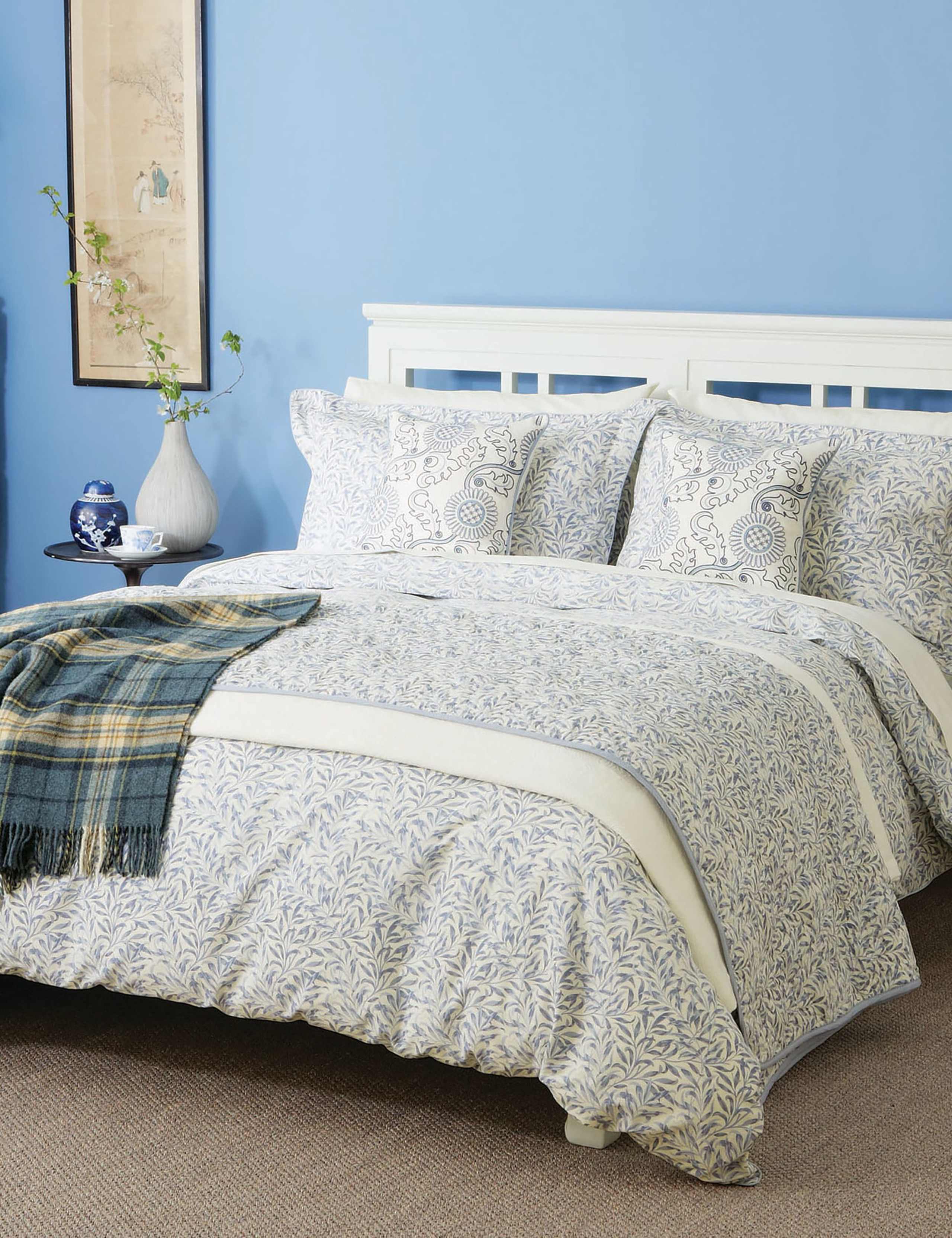 Pure Cotton Willow Bough Bedding Set 2 of 4