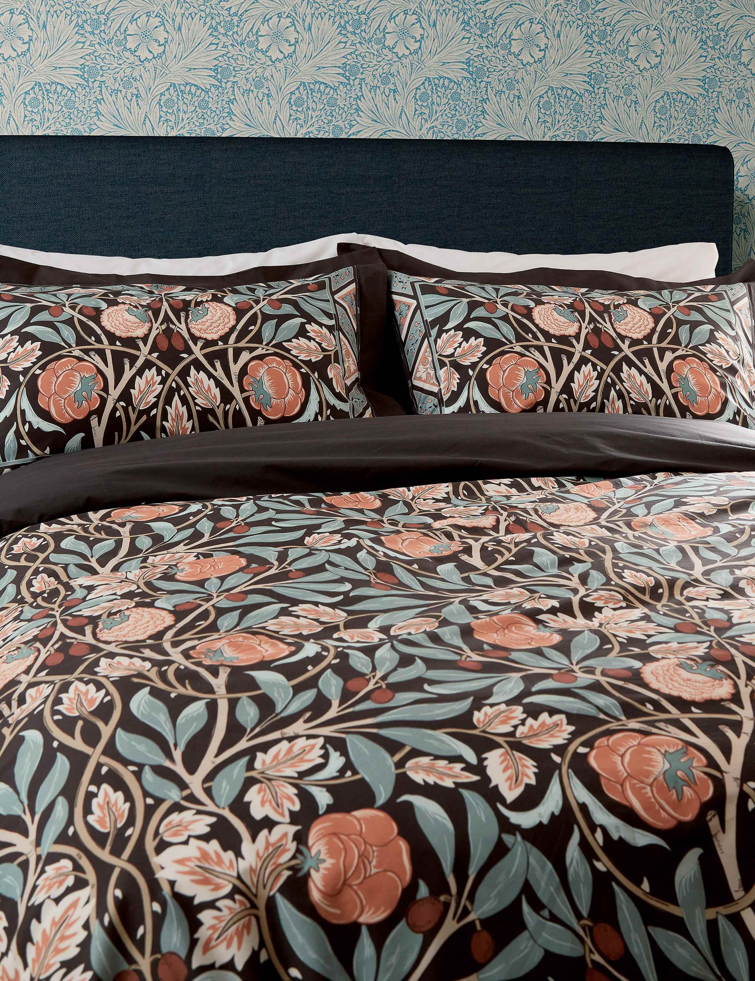 Pure Cotton Olive and Rose Bedding Set 3 of 5