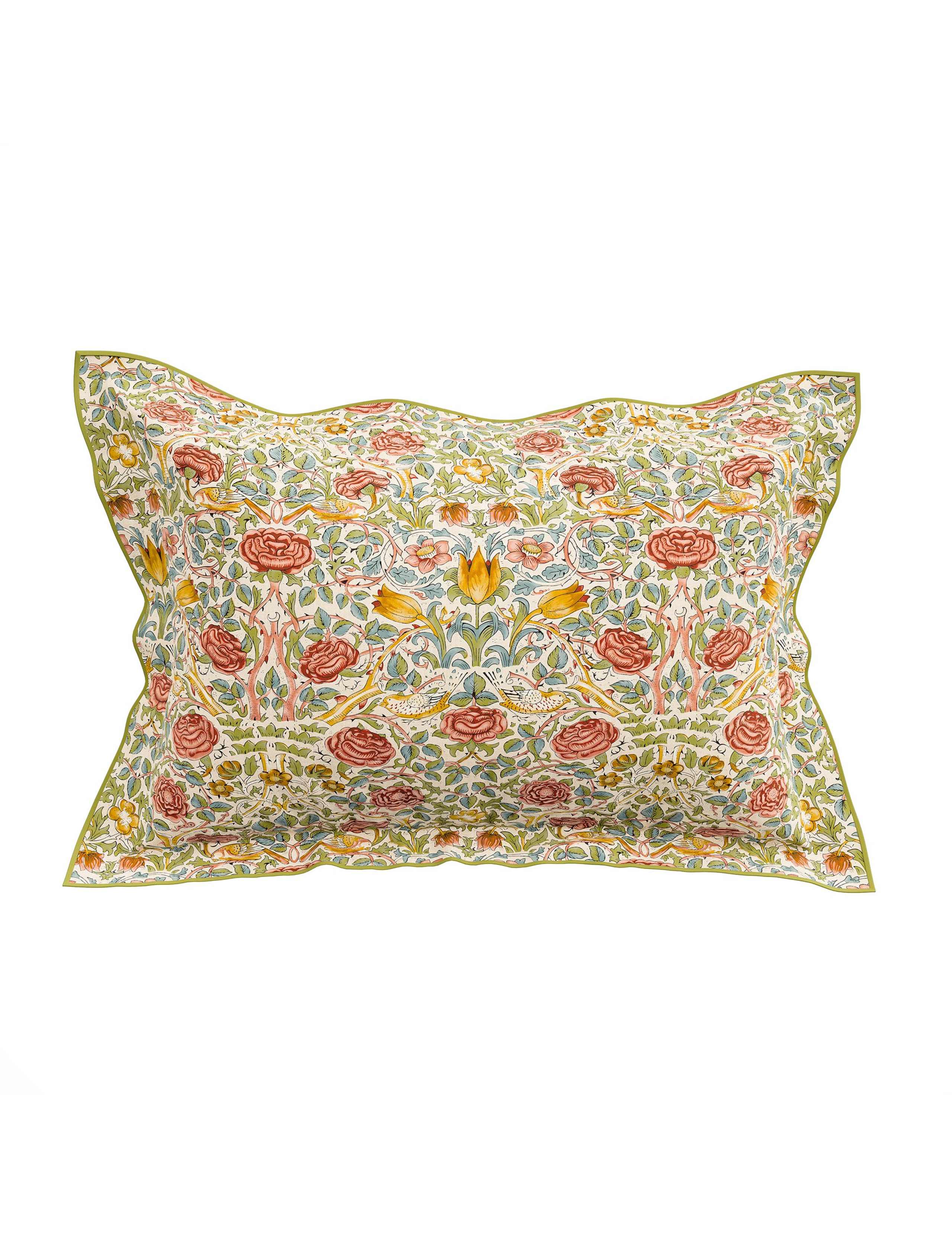 Pure Cotton Rose Bedding Set 3 of 3