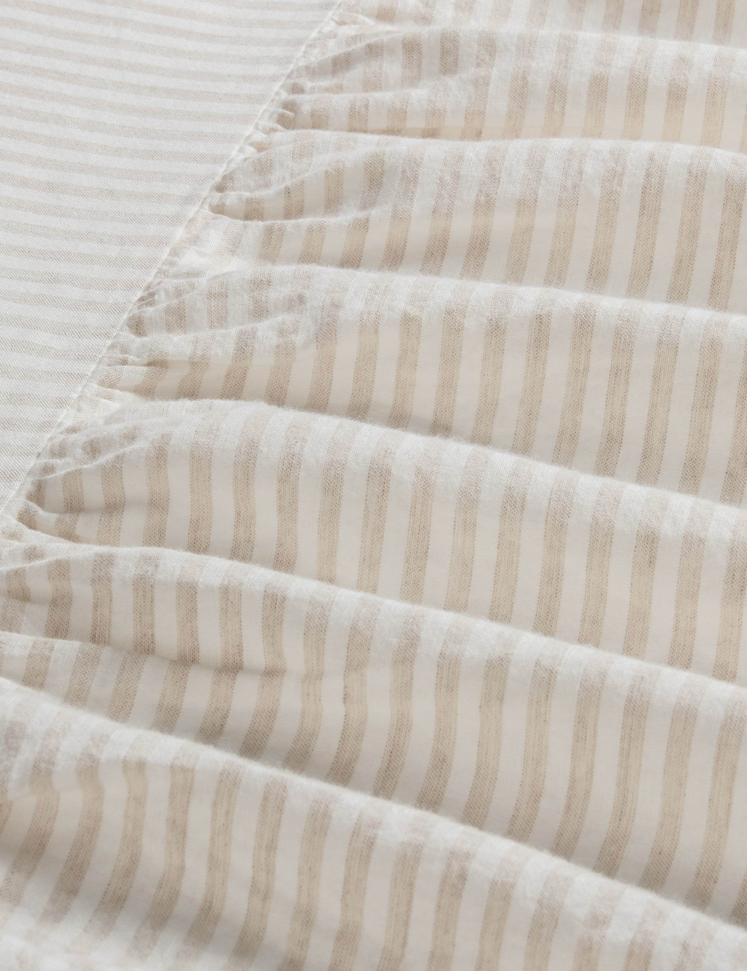 Pure Linen Striped Valance Sheet 2 of 2