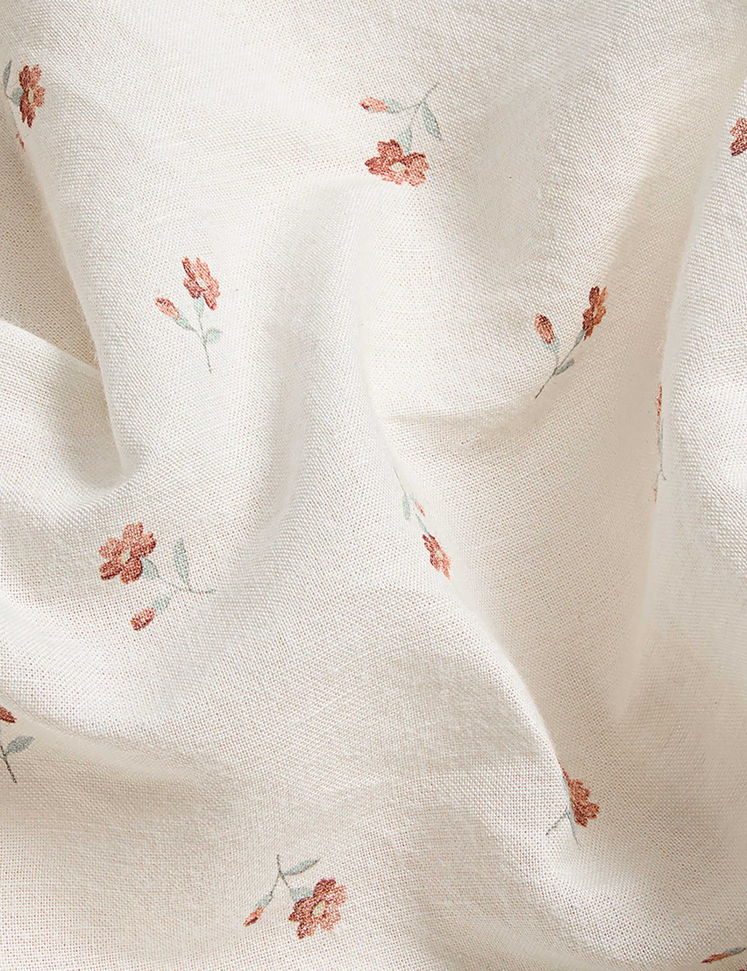 Linen Rich Printed Fitted Sheet 2 of 2