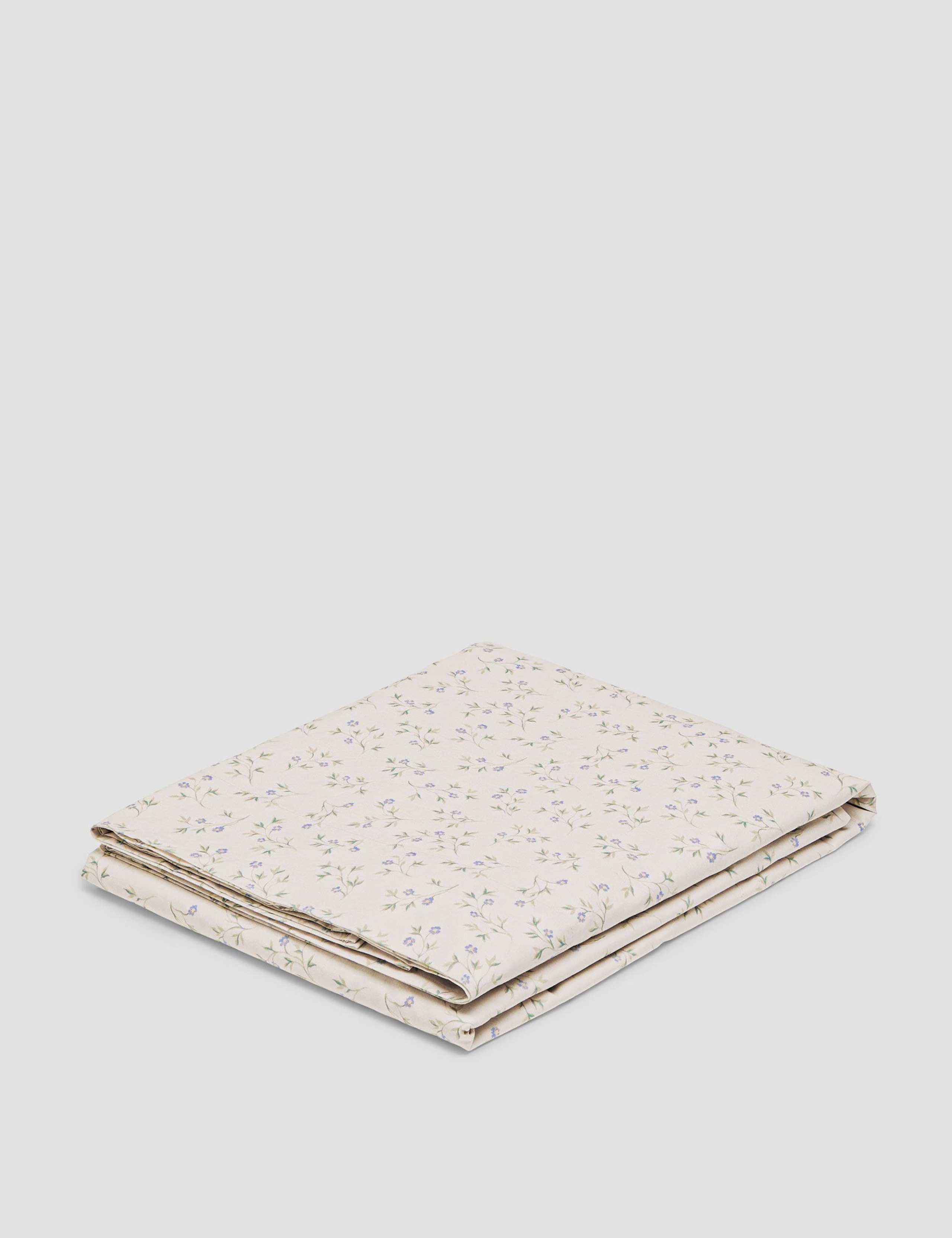 Pure Cotton 200 Thread Count Printed Flat Sheet 1 of 2