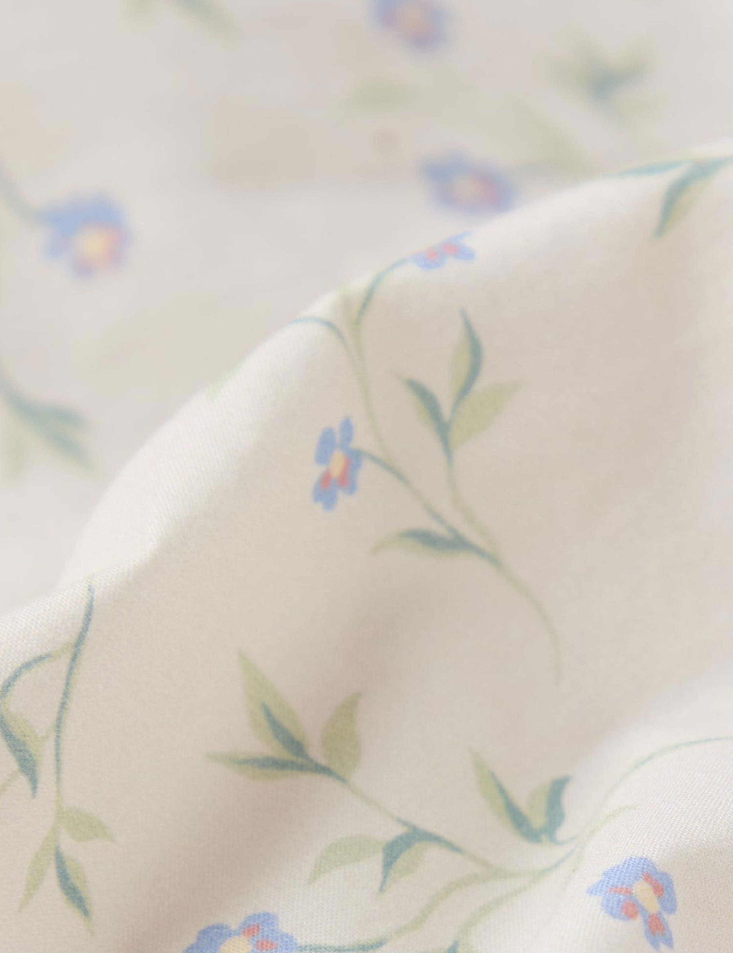 Pure Cotton 200 Thread Count Printed Flat Sheet 2 of 2