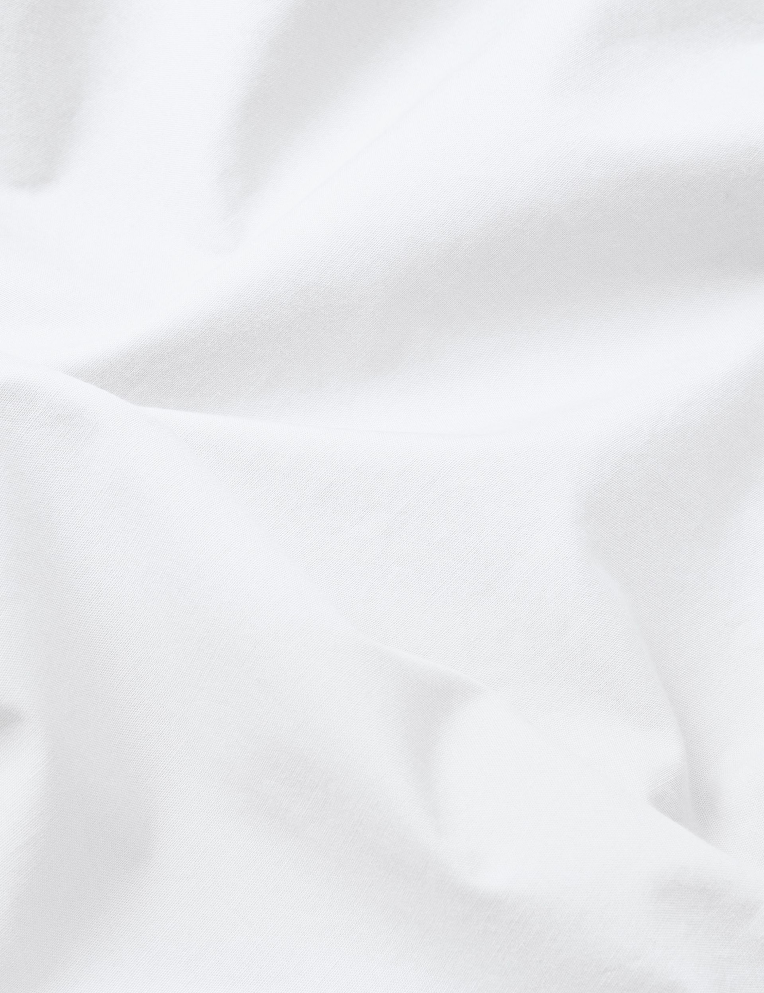 Pure Washed Cotton Percale Flat Sheet 2 of 3