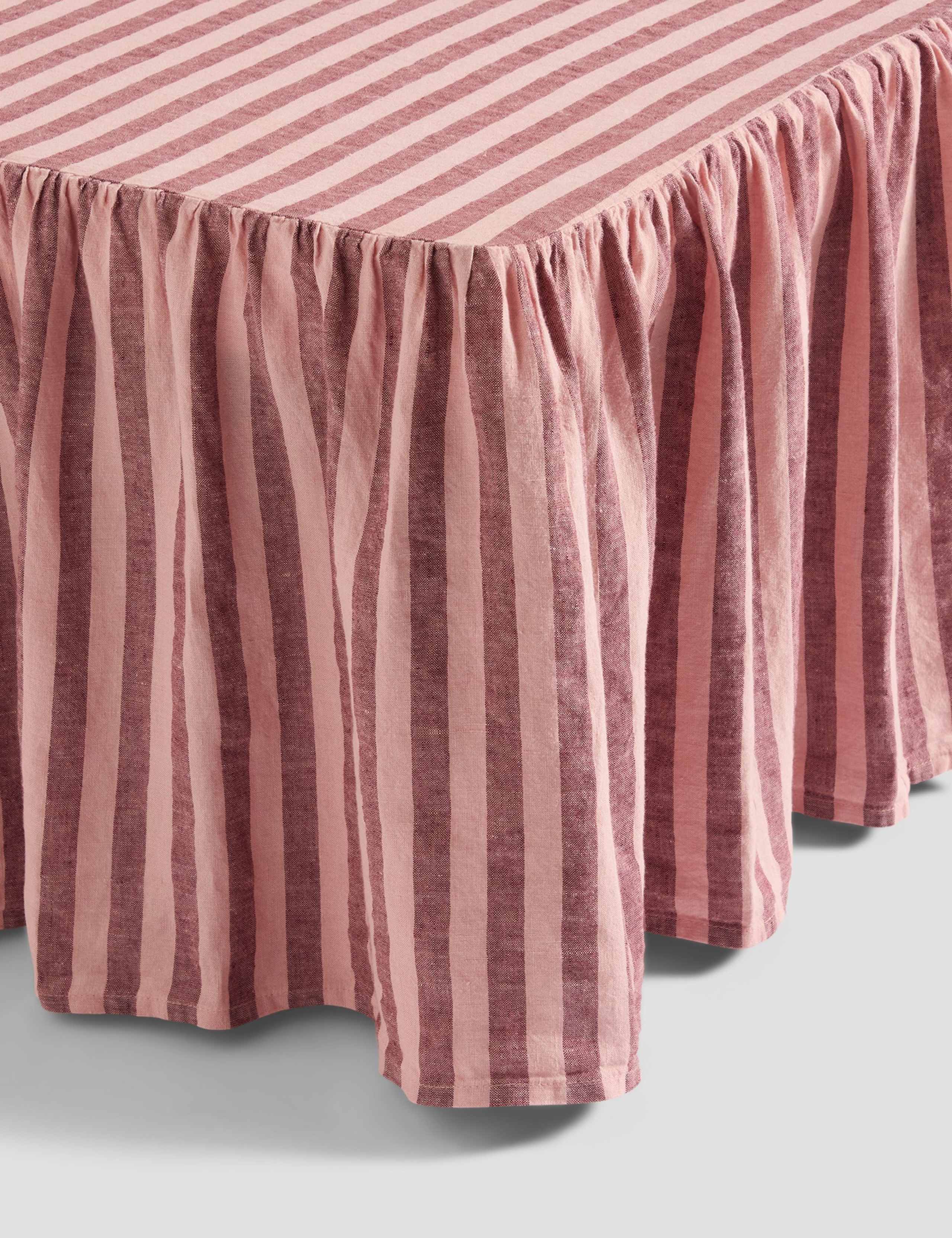 Linen Rich Pembroke Striped Valance Sheet 3 of 3