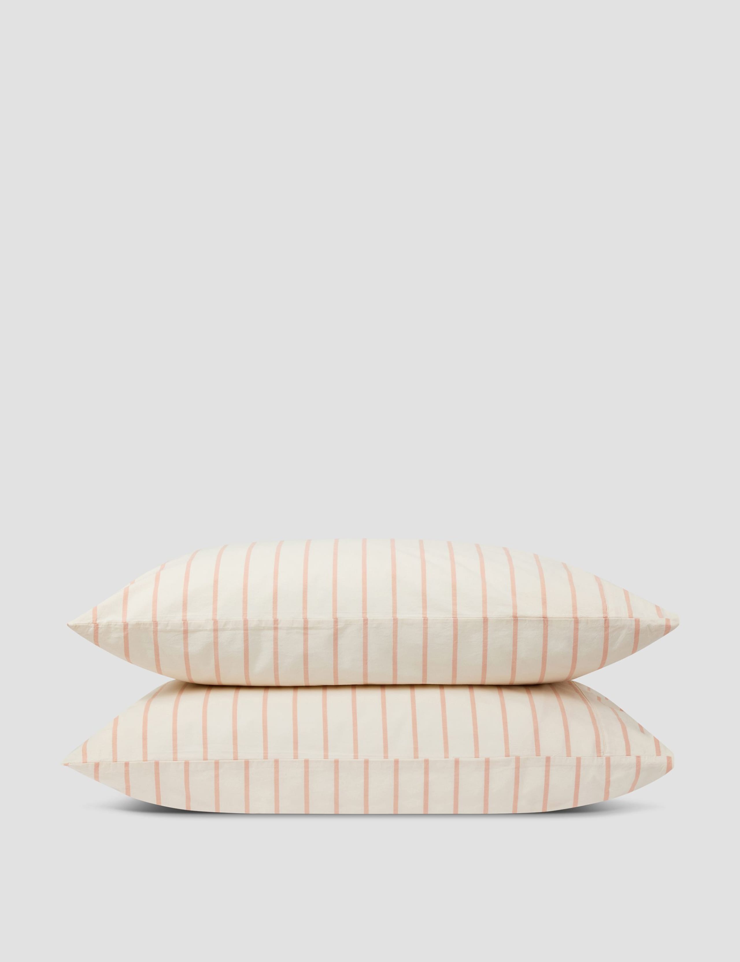 2 Pack Pure Cotton Slumber Stripe Pillowcases 3 of 3