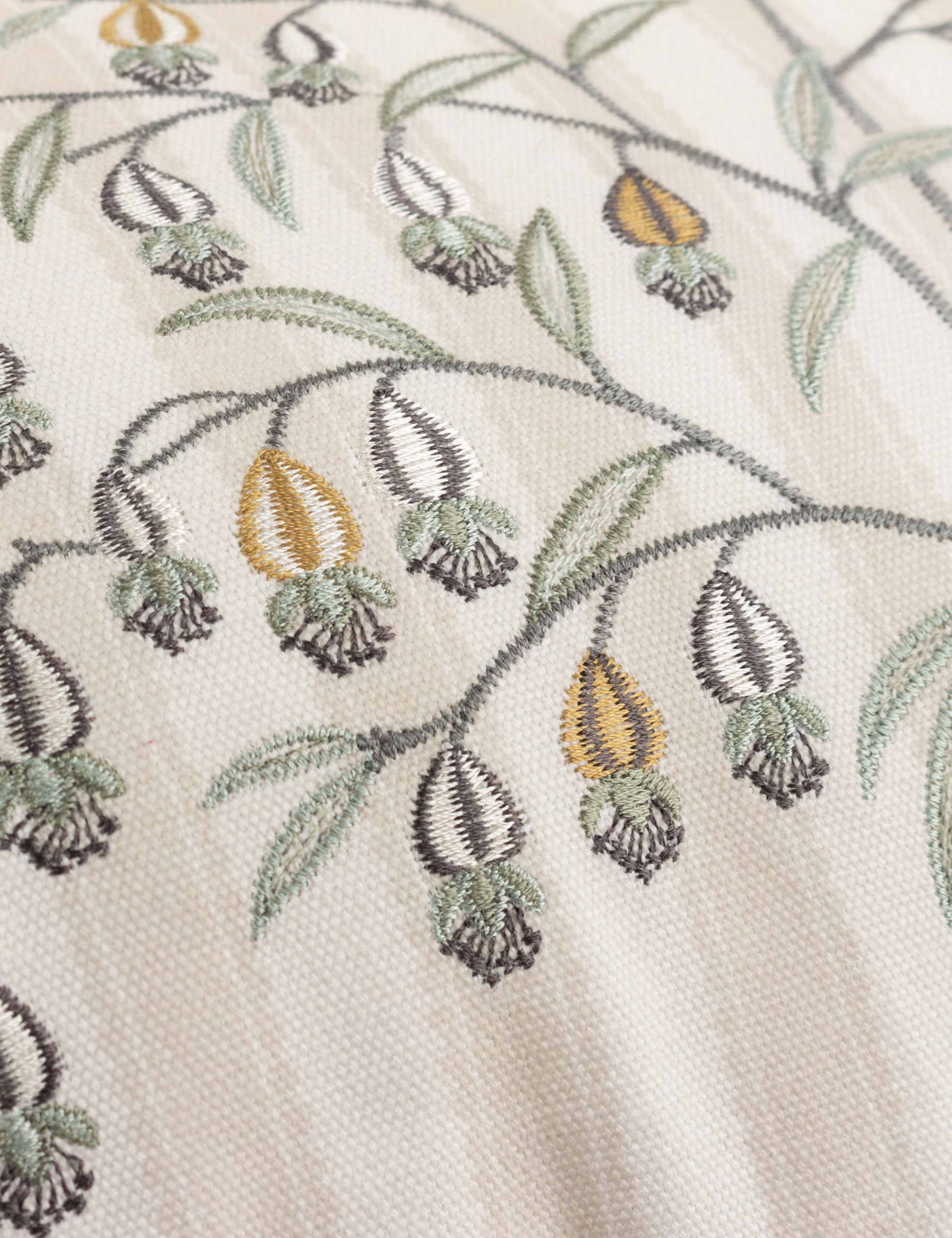 Embroidered Chinese Lanterns Cushion 5 of 7