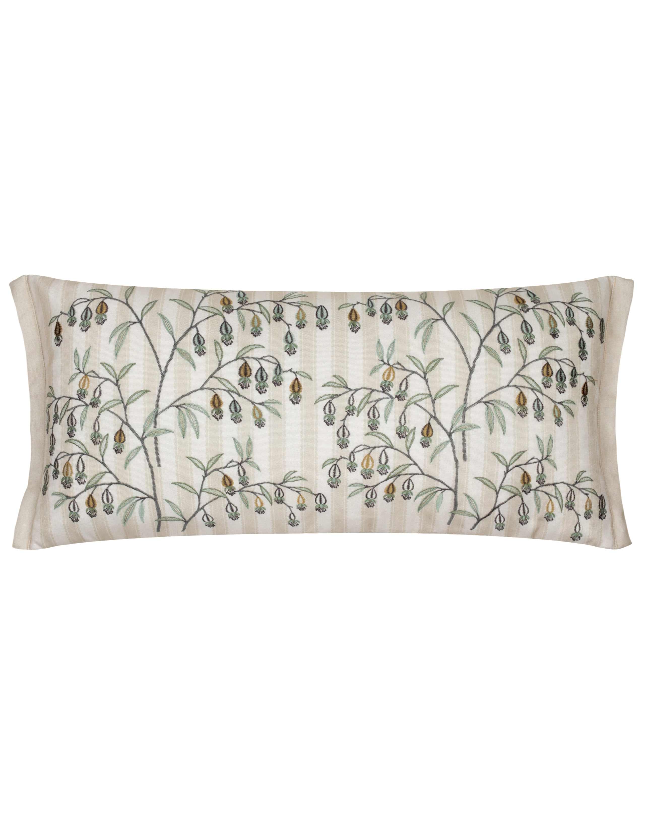 Embroidered Chinese Lanterns Cushion 2 of 7