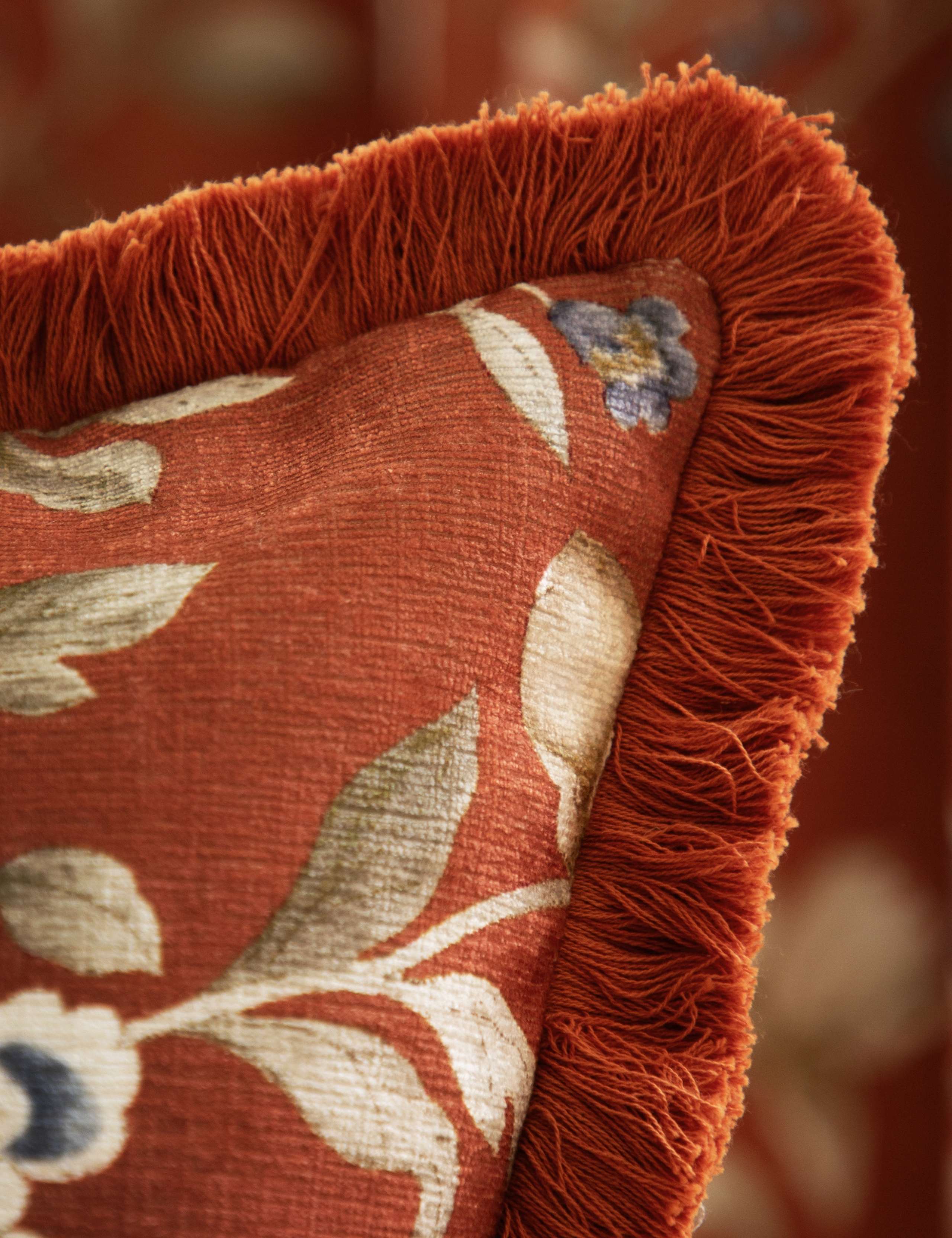 Chenille Porcelain Garden Cushion 4 of 6