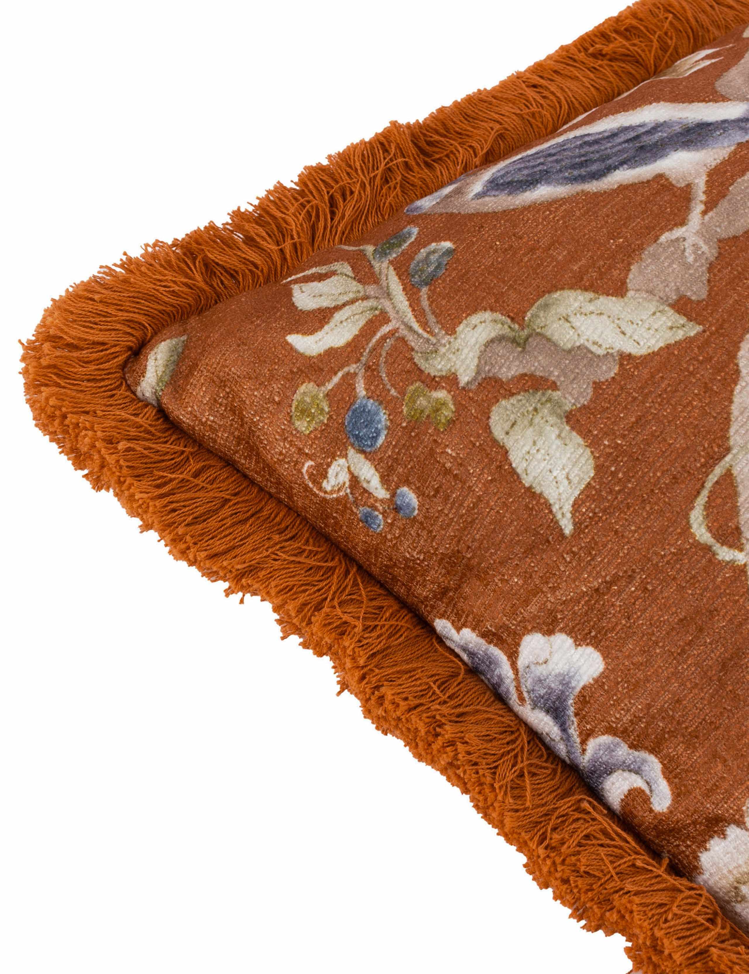 Chenille Porcelain Garden Cushion 5 of 6