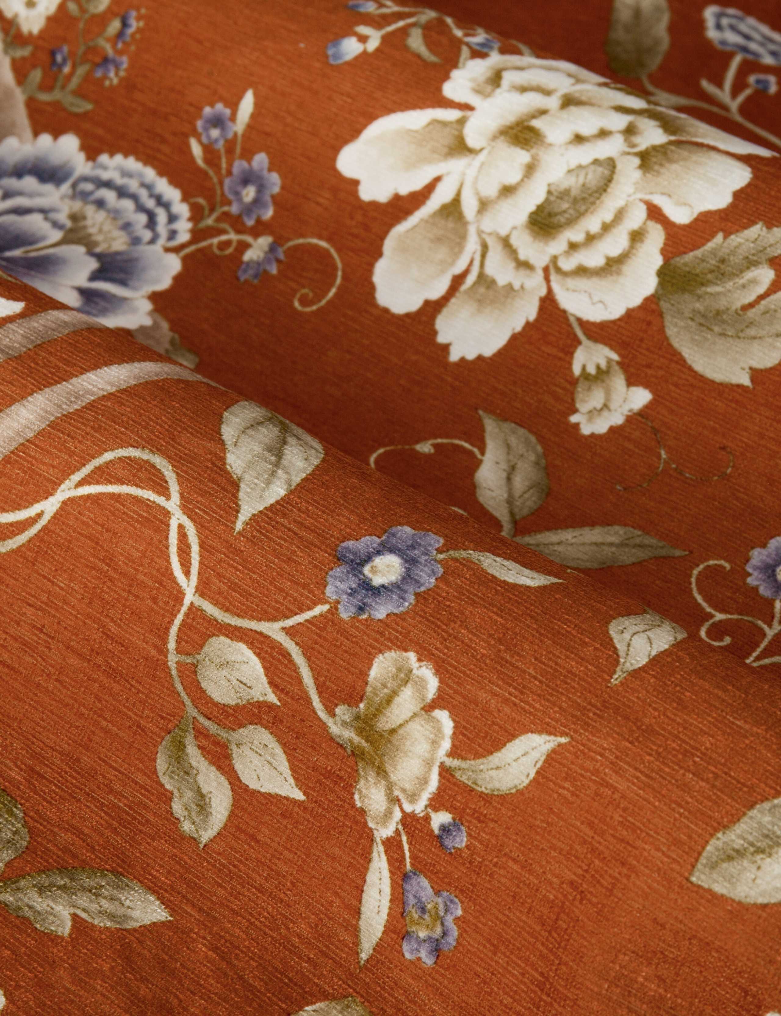 Porcelain Garden Chenille Curtains 5 of 5