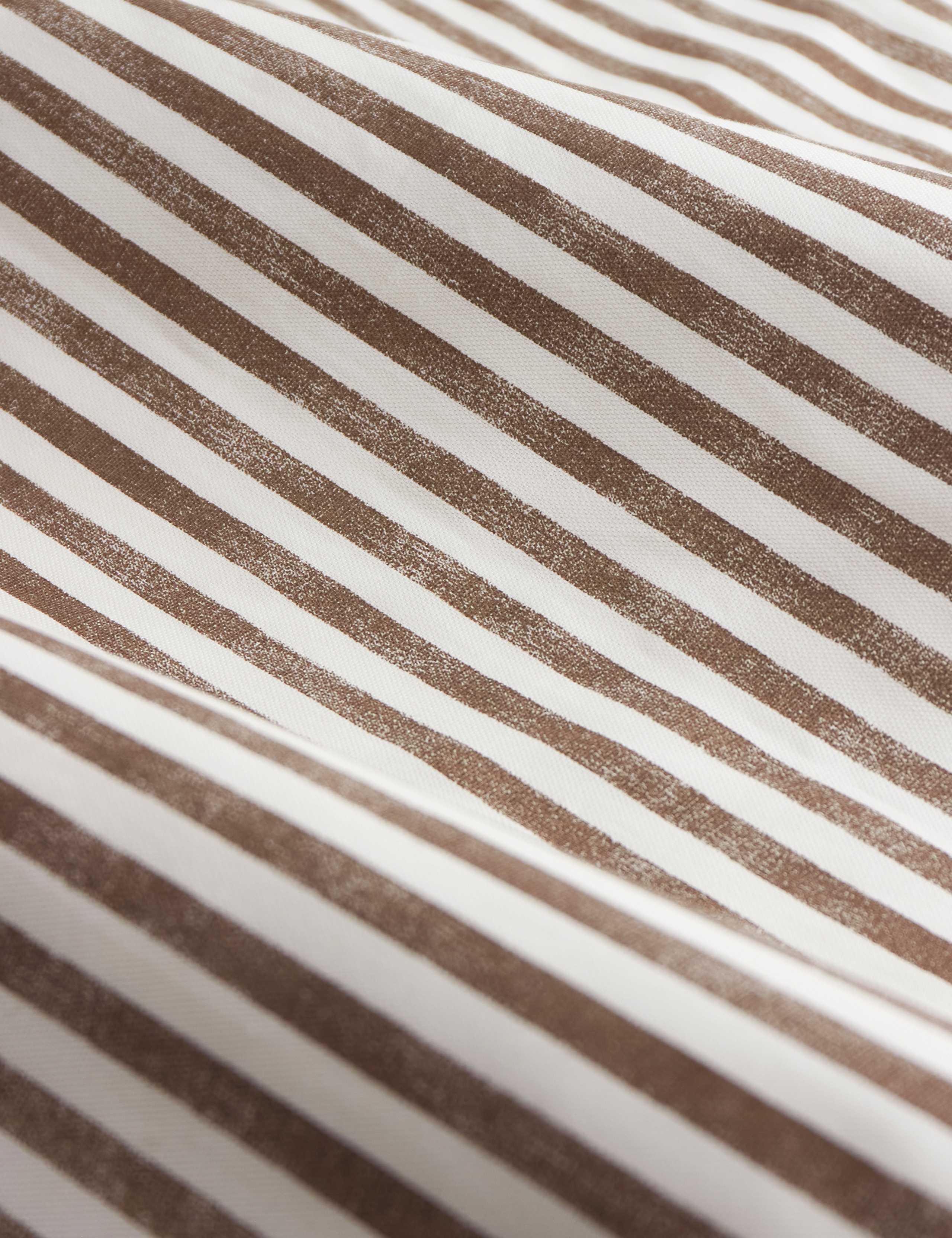 Hebden Striped Blackout Eyelet Curtains 4 of 4