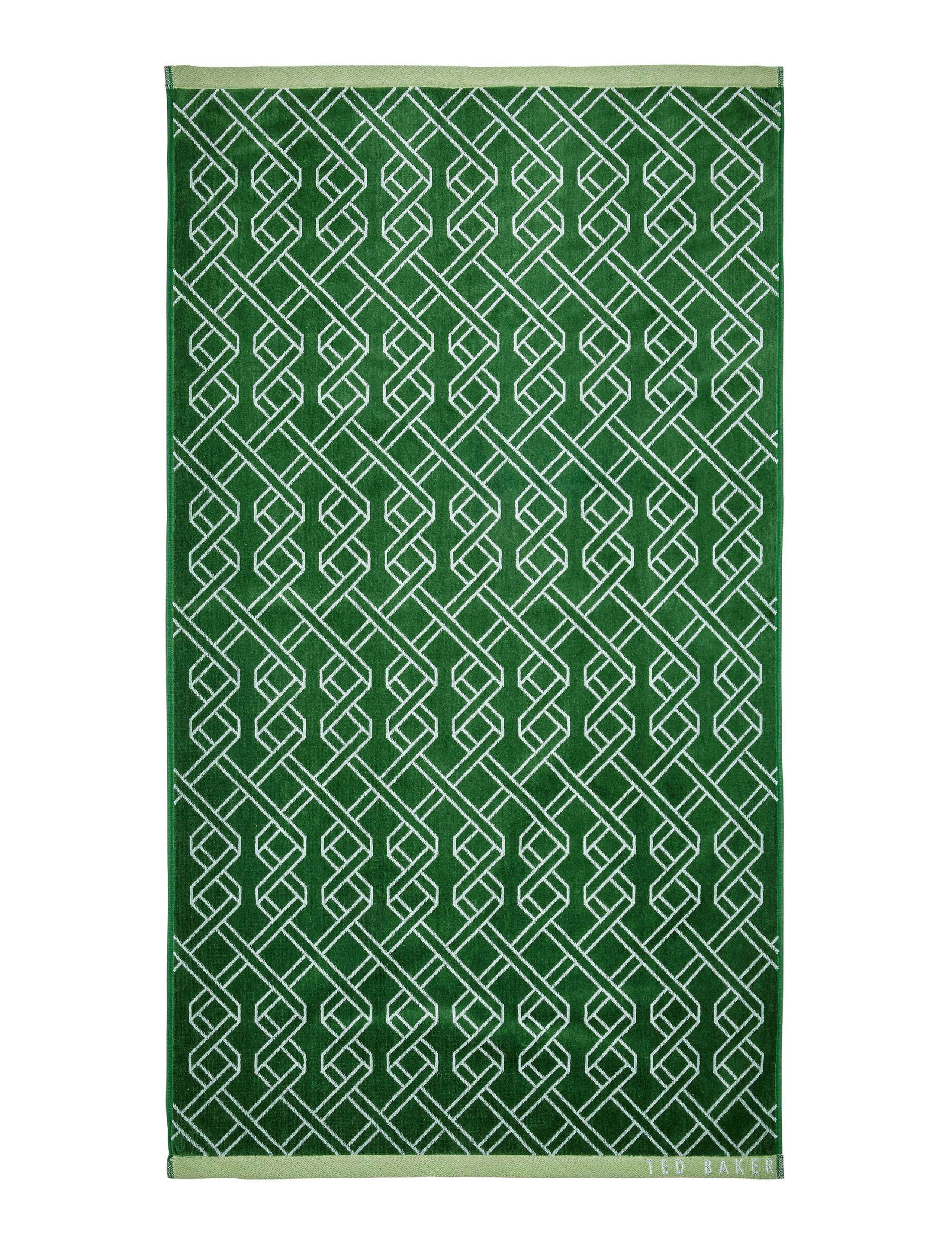Pure Cotton Ribbon Stripe Towel 2 of 3