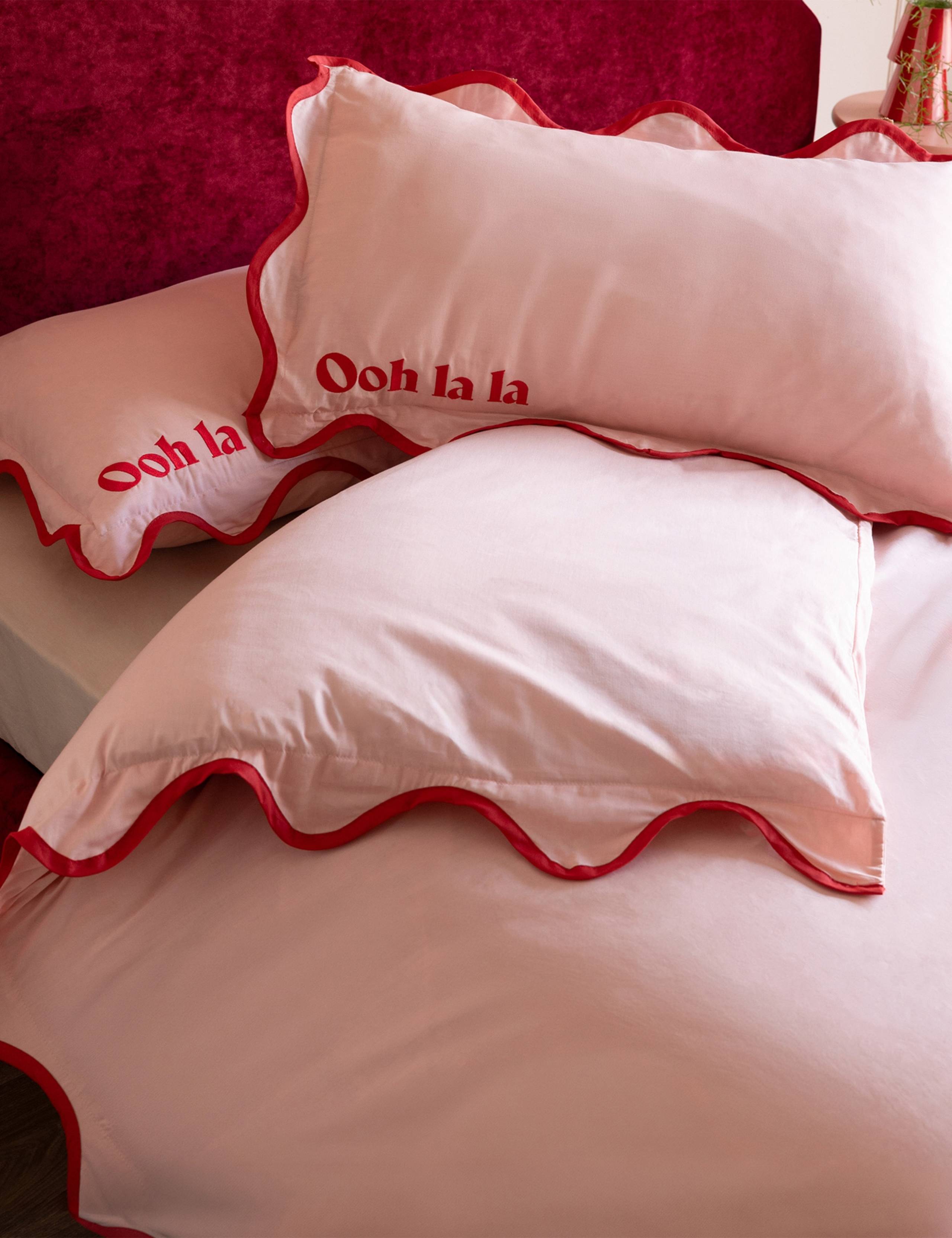 Pure Cotton Frill Trim Ooh La La Duvet Set 2 of 5